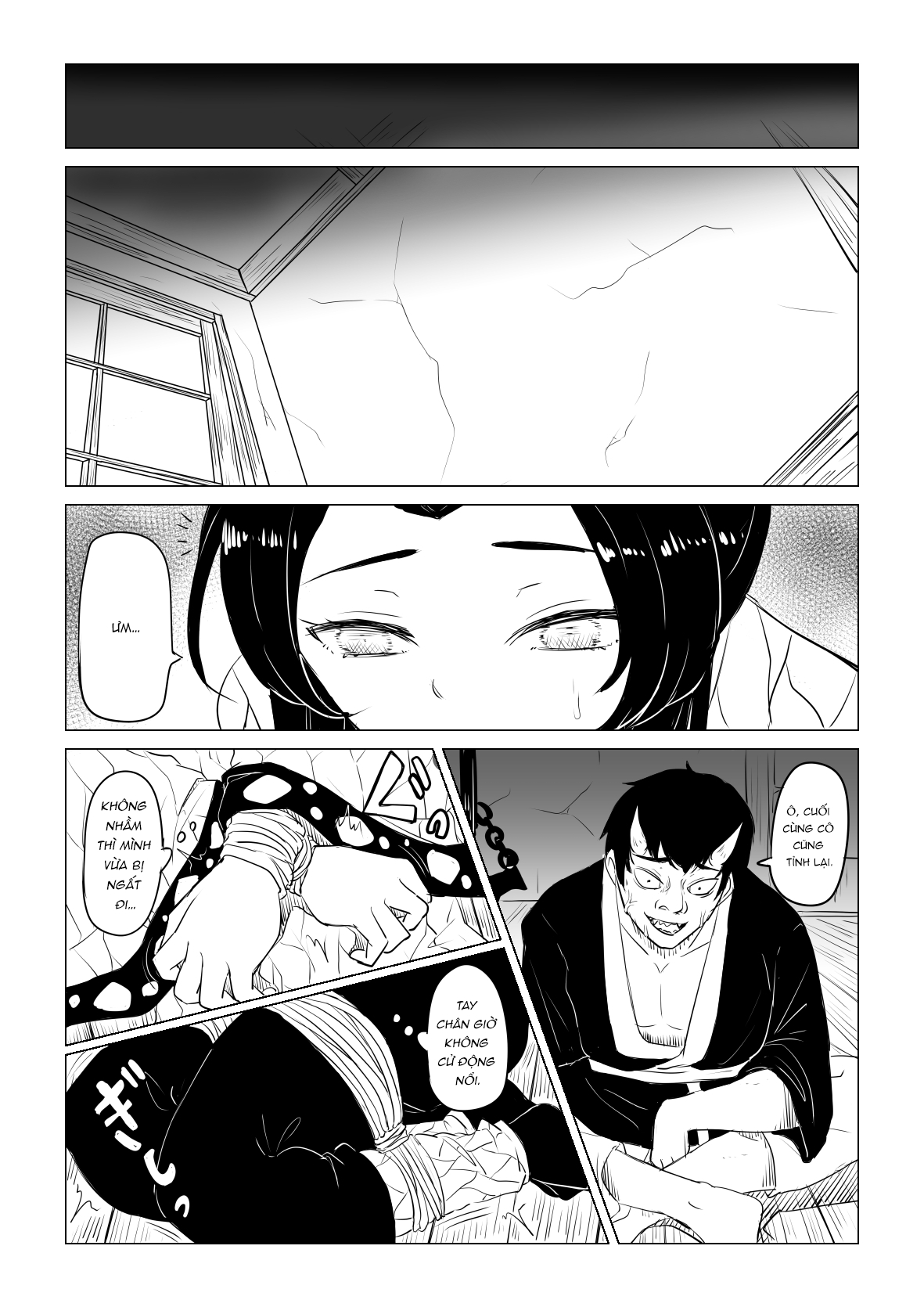 Đọc truyện hentai Trùng trụ Shinobu được sư phụ huấn luyện - Oneshot