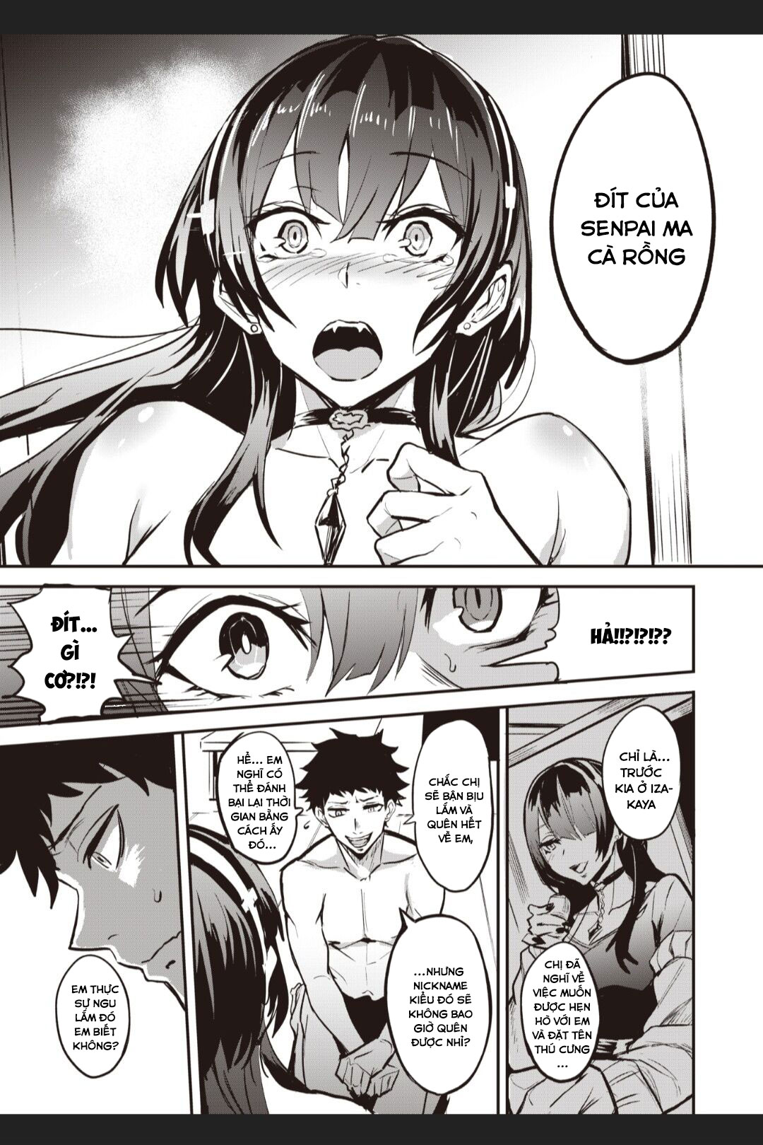 Đọc truyện hentai Haikei, Anal Vampire Senpai - Kouhen - oneshot
