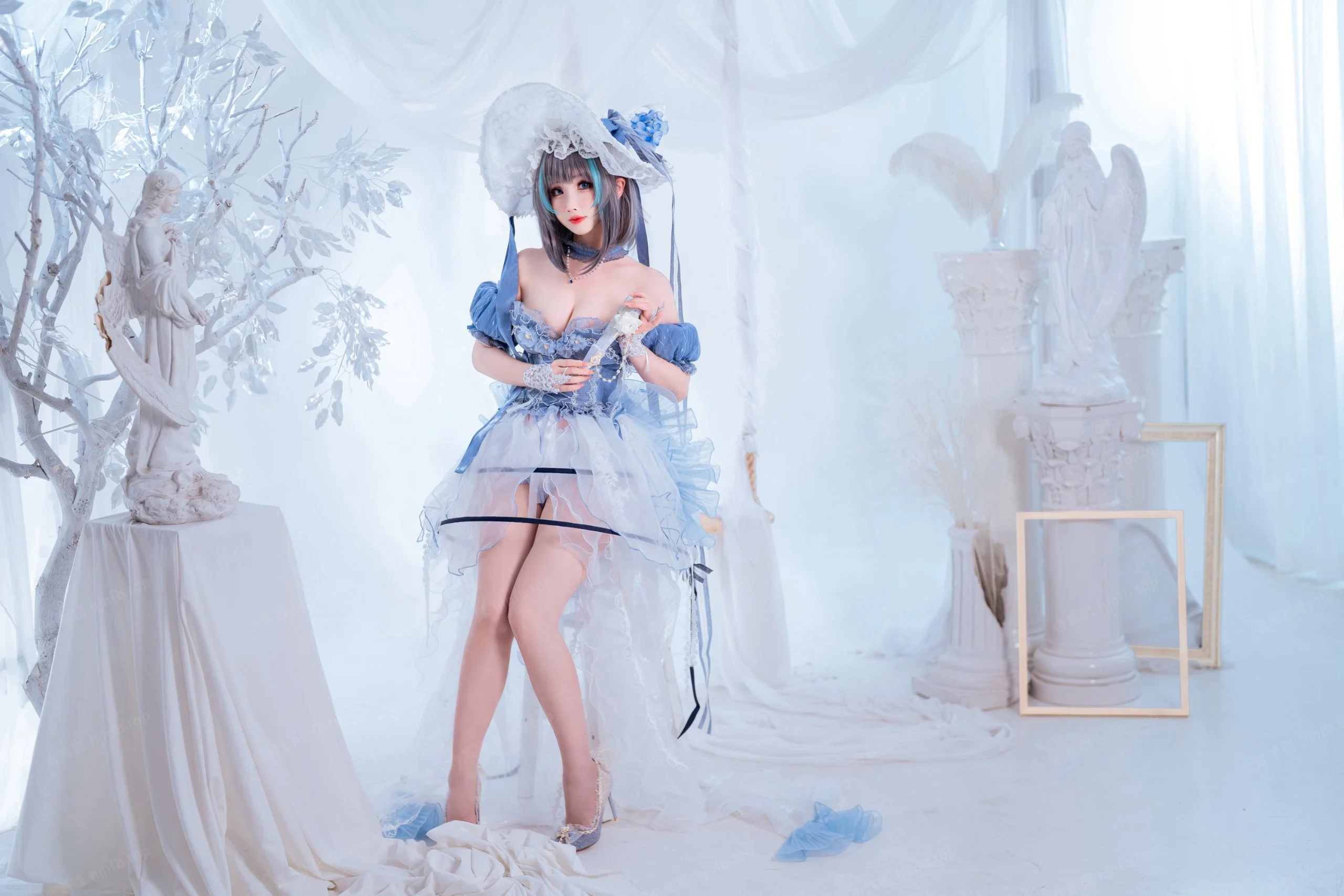 Đọc truyện hentai Tuyển tập Albums siêu phẩm Cosplay - Chap 579 - Ryoko - Cheshire Ice Princess