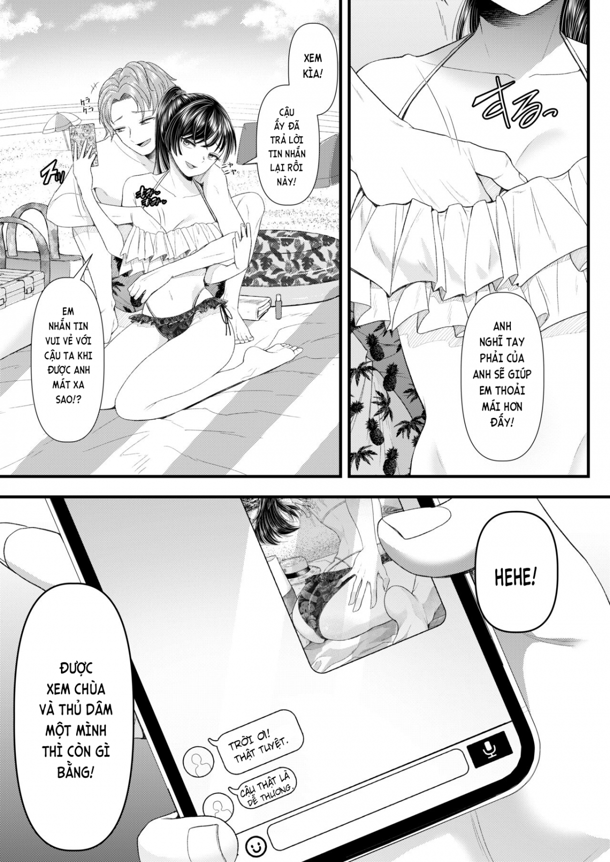 Đọc truyện hentai Kỳ nghỉ hè cùng nam sinh - Ngọt