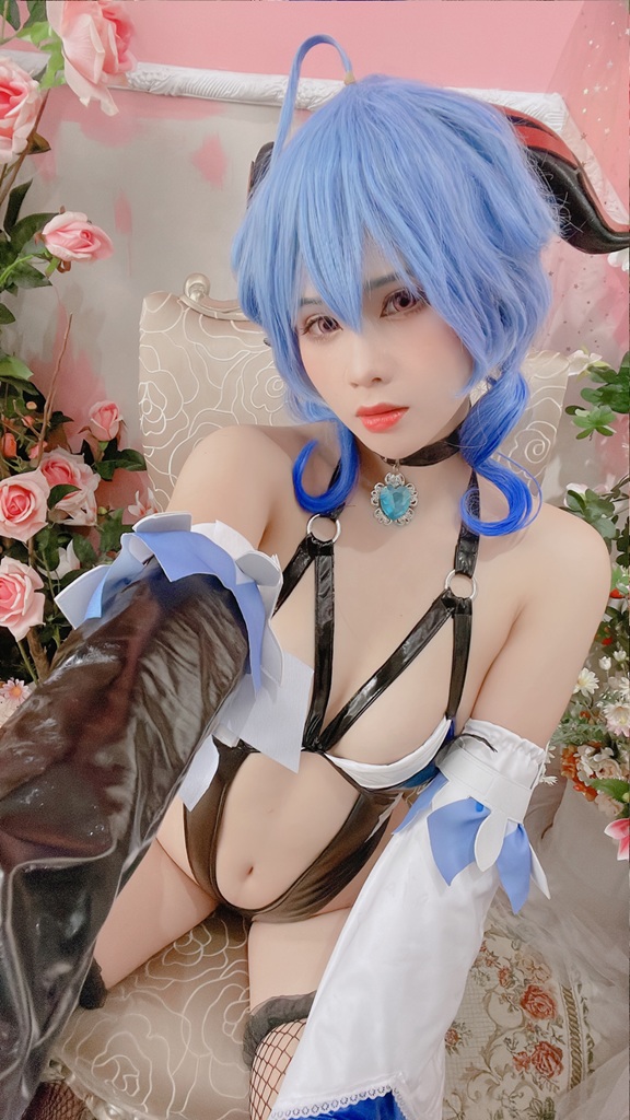 Đọc truyện hentai Tuyển tập Albums siêu phẩm Cosplay - Chap 717 - Pyon Lay – Ganyu Succubus