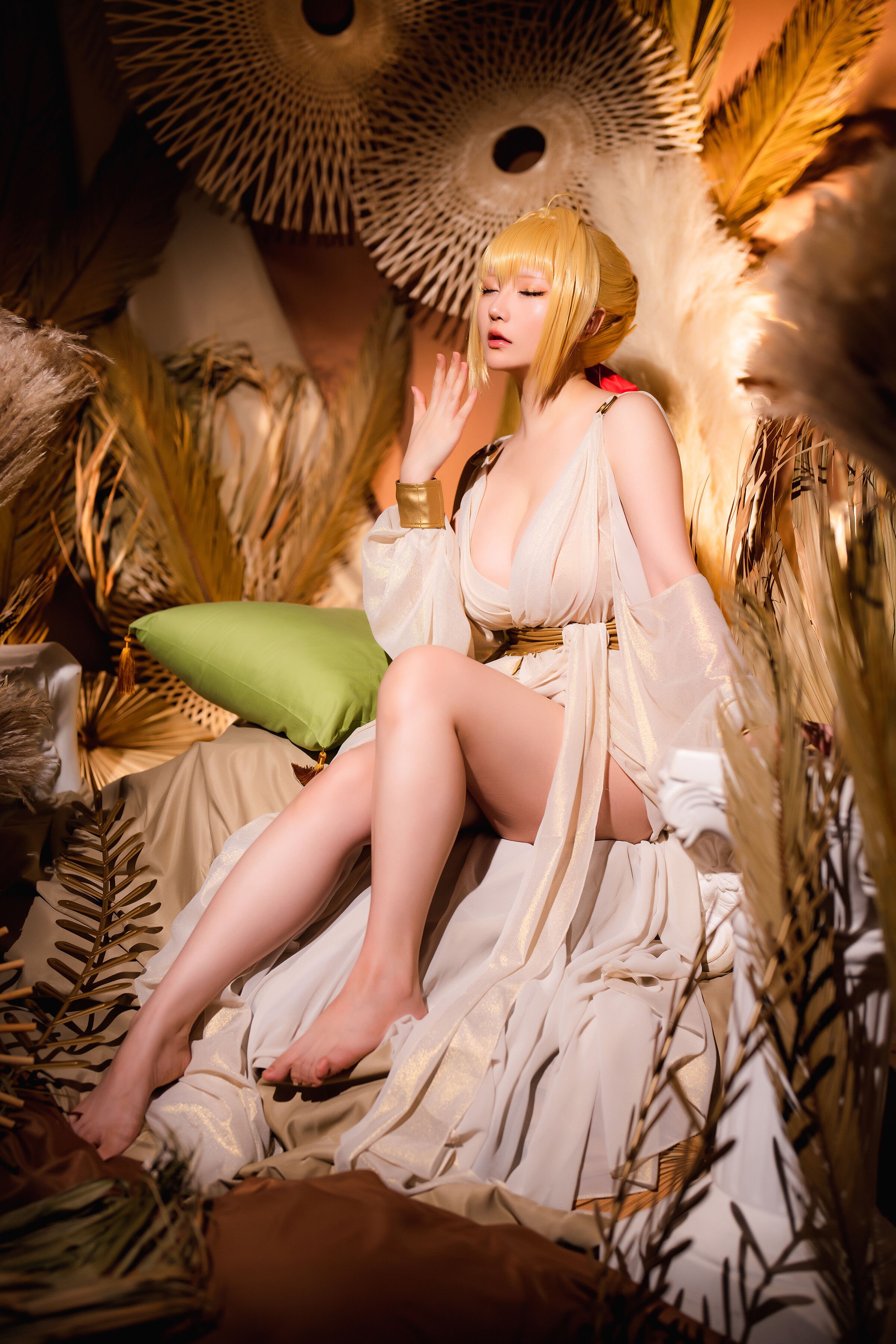 Đọc truyện hentai Tuyển tập Albums siêu phẩm Cosplay - Chap 256 - Plan B FATE-Nero Pajamas