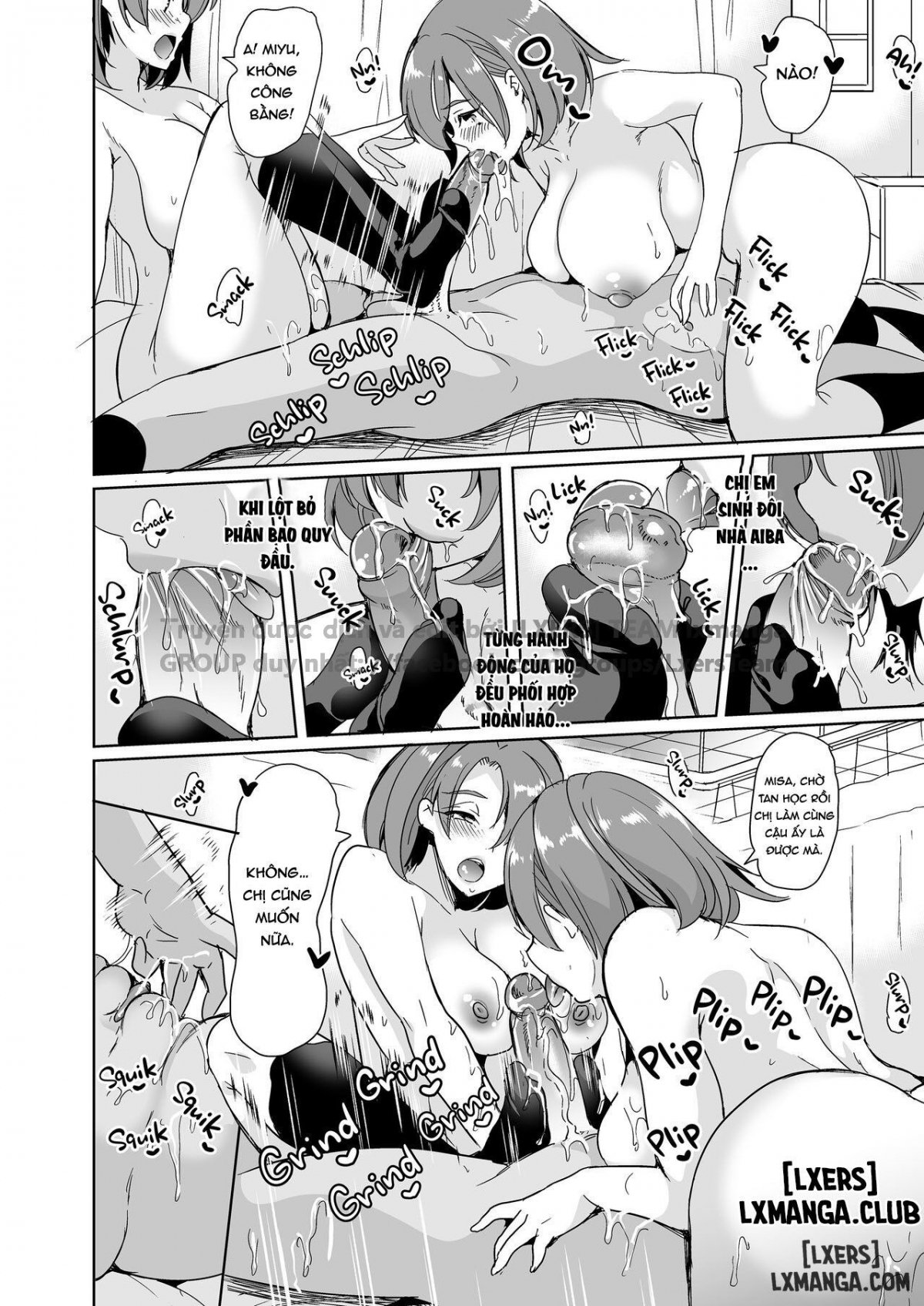 Đọc truyện hentai The Lone Cock in the Sex Club for Girls - Oneshot