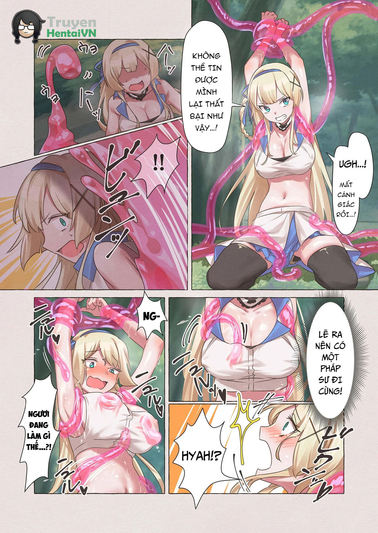 Đọc truyện hentai Slime Pandemic ~princess knightess succumbs to a slime's energy drain~ - Oneshot