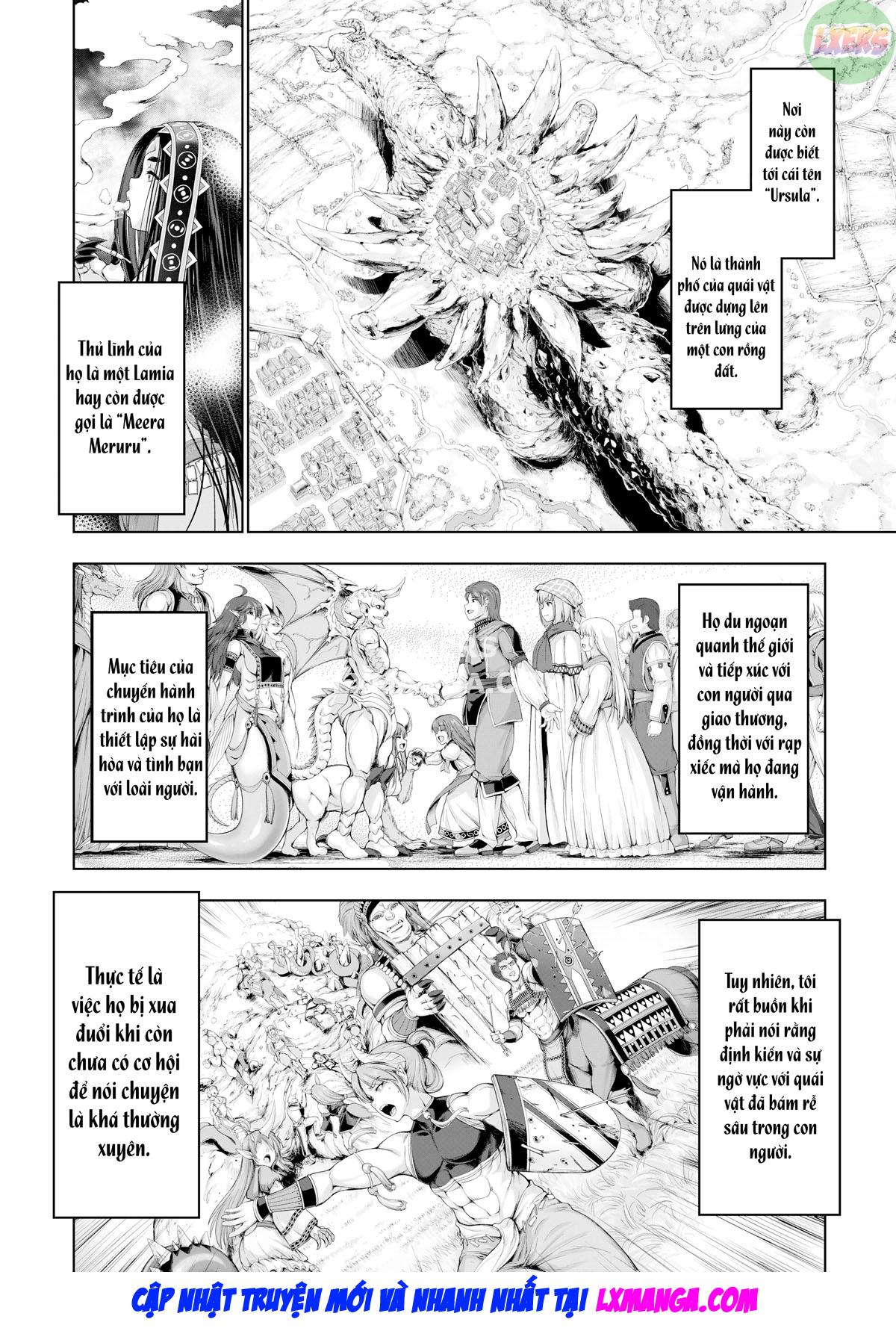 Đọc truyện hentai Rạp xiếc lãng mạn Cô gái quái vật - Chap 2