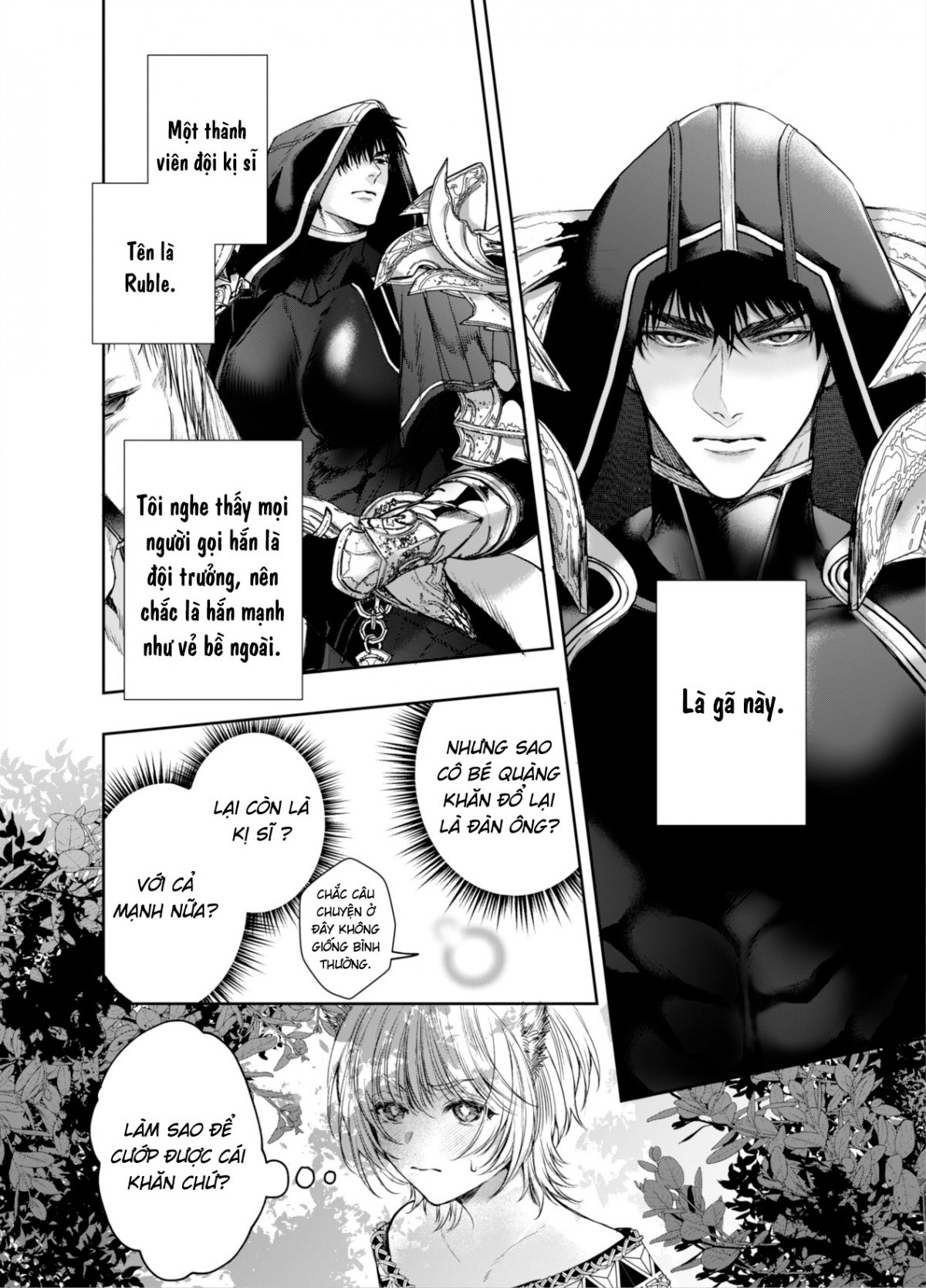 Đọc truyện hentai Tôi không thể thoát khỏi Kỵ sĩ quàng khăn đỏ tinh nghịch - Part 1