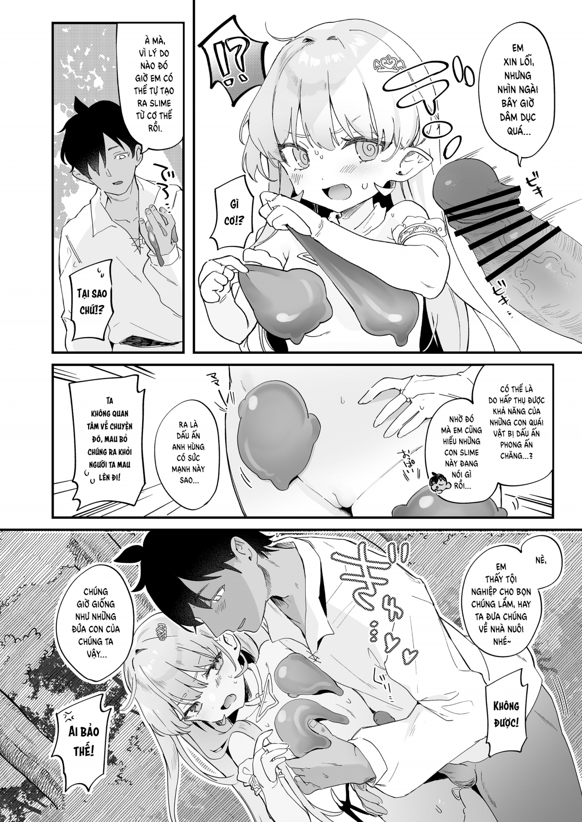 Đọc truyện hentai Không đời nào có chuyện ta sẽ thua một con slime dâm dục - Oneshot nứng