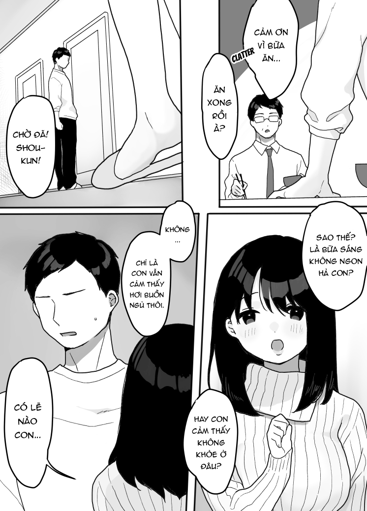 Đọc truyện hentai Gibo no Kowaku ~Atarashii Okaa-san~ - Oneshot
