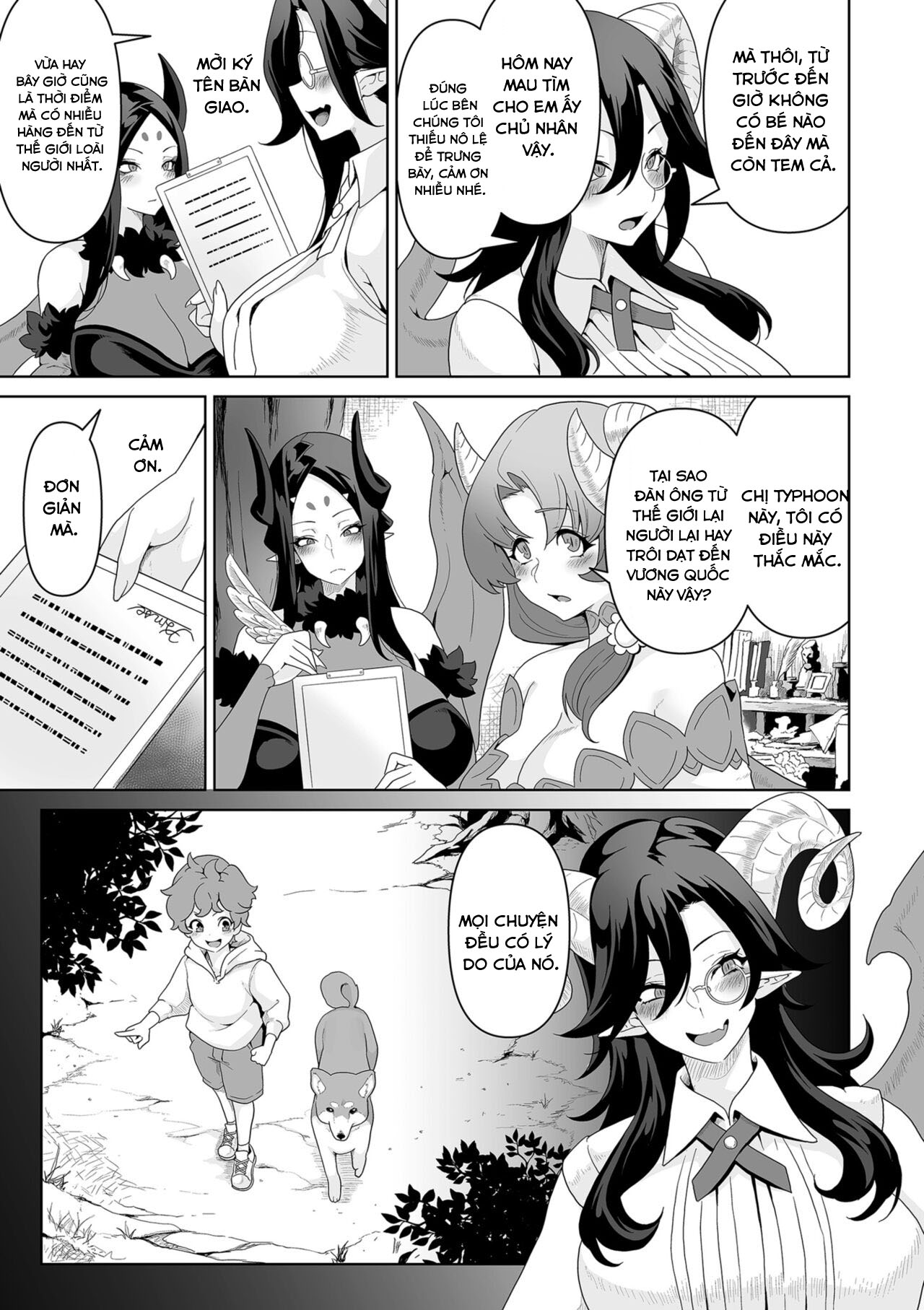 Đọc truyện hentai Vương quốc Succubus thèm bú - Chap 4