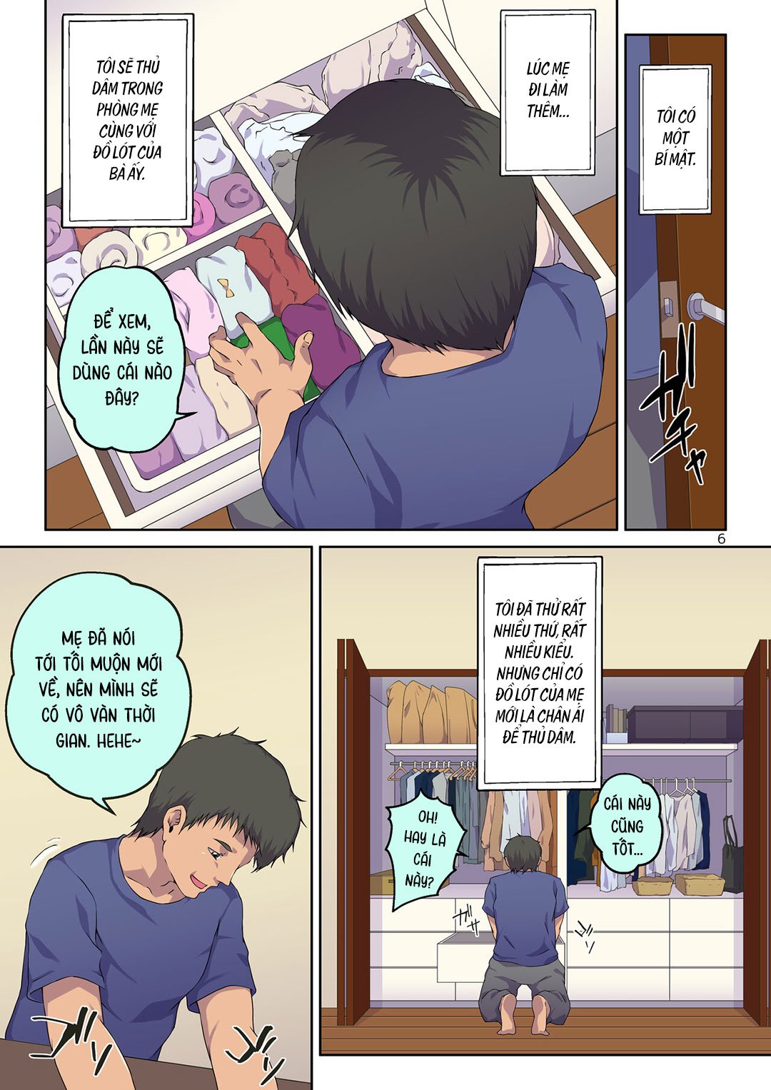 Đọc truyện hentai Tôi bày tỏ với mẹ và mẹ đã cho tôi xxx - Oneshot