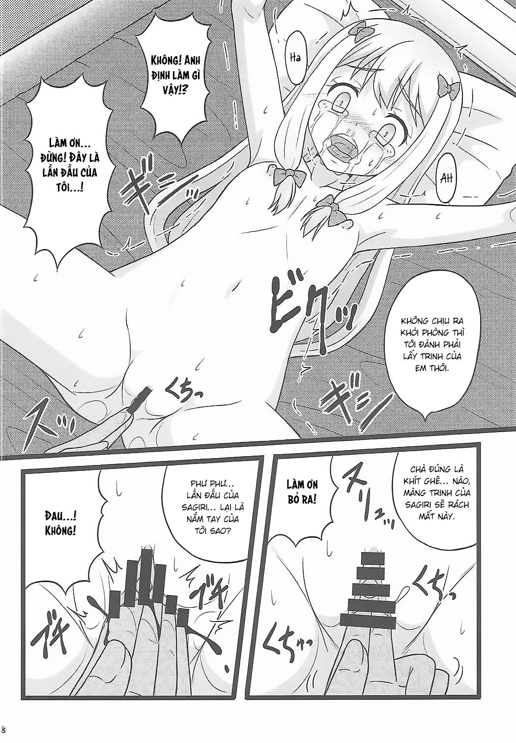 Đọc truyện hentai Tình cờ vào nhầm phòng - Oneshot