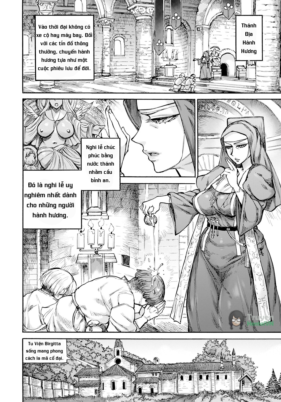 Đọc truyện hentai ANGEL Club 2024-02 siêu phẩm Chap 8 Đức mẹ Birgitta dâm đãng