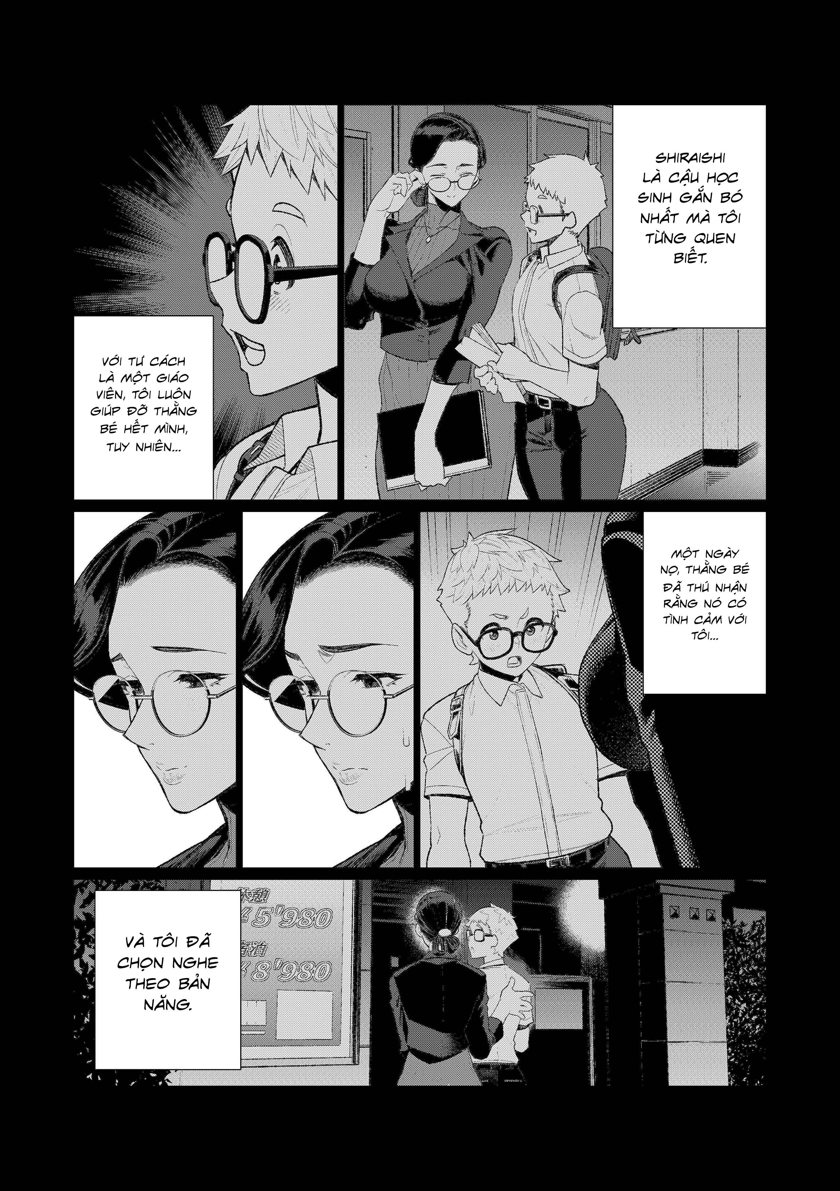 Đọc truyện hentai Một Tình Yêu Sai Trái Giữa Cô & Trò - Oneshot
