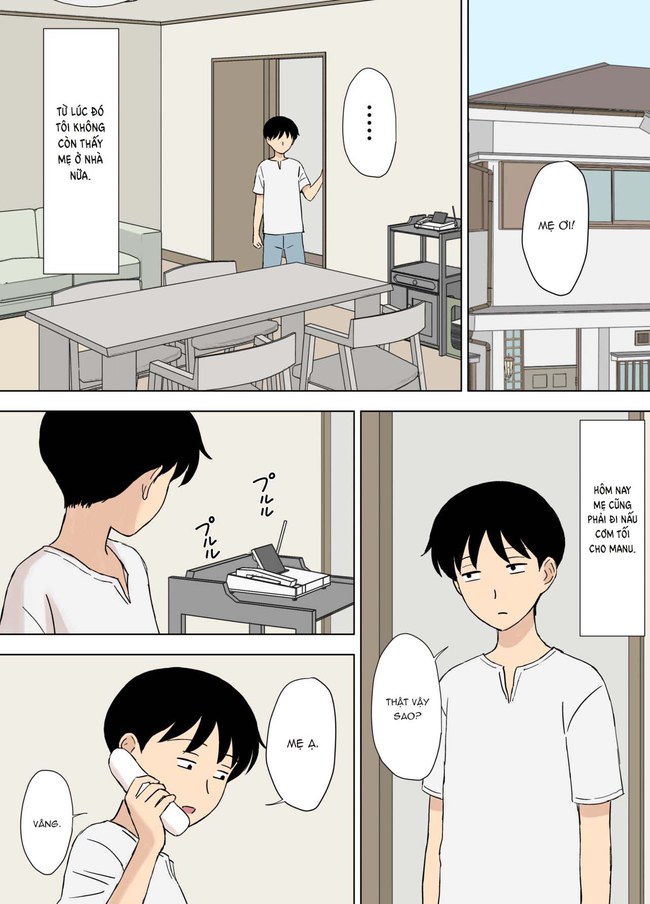Đọc truyện hentai Mẹ là người mẹ ngoan ngoãn của Gaku-kun - Oneshot