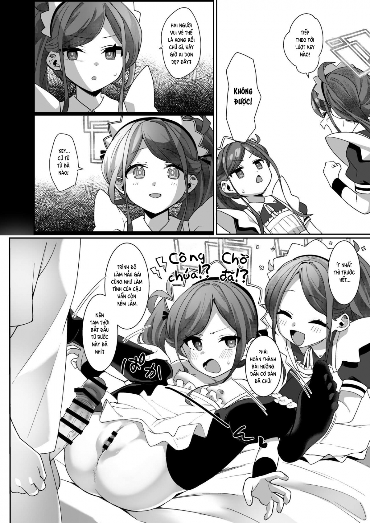 Đọc truyện hentai Gohoushi Maid ni Omakase! - Oneshot nứng
