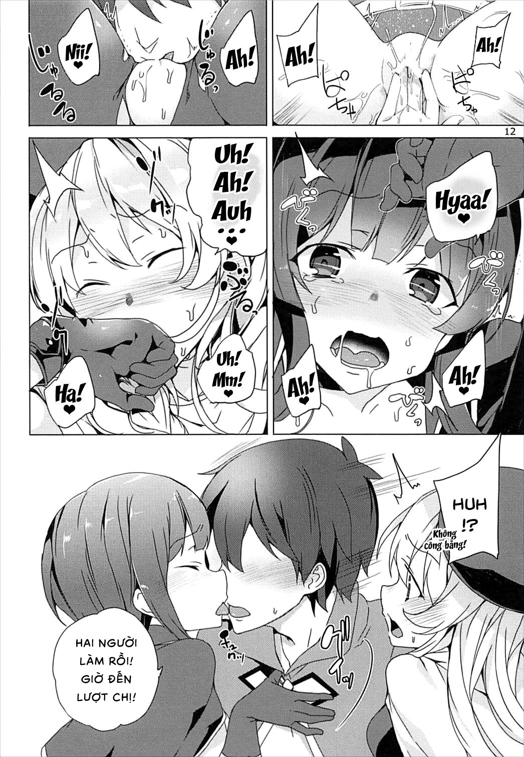 Đọc truyện hentai Kìa! Băng trộm của Megumin tái xuất! - Oneshot