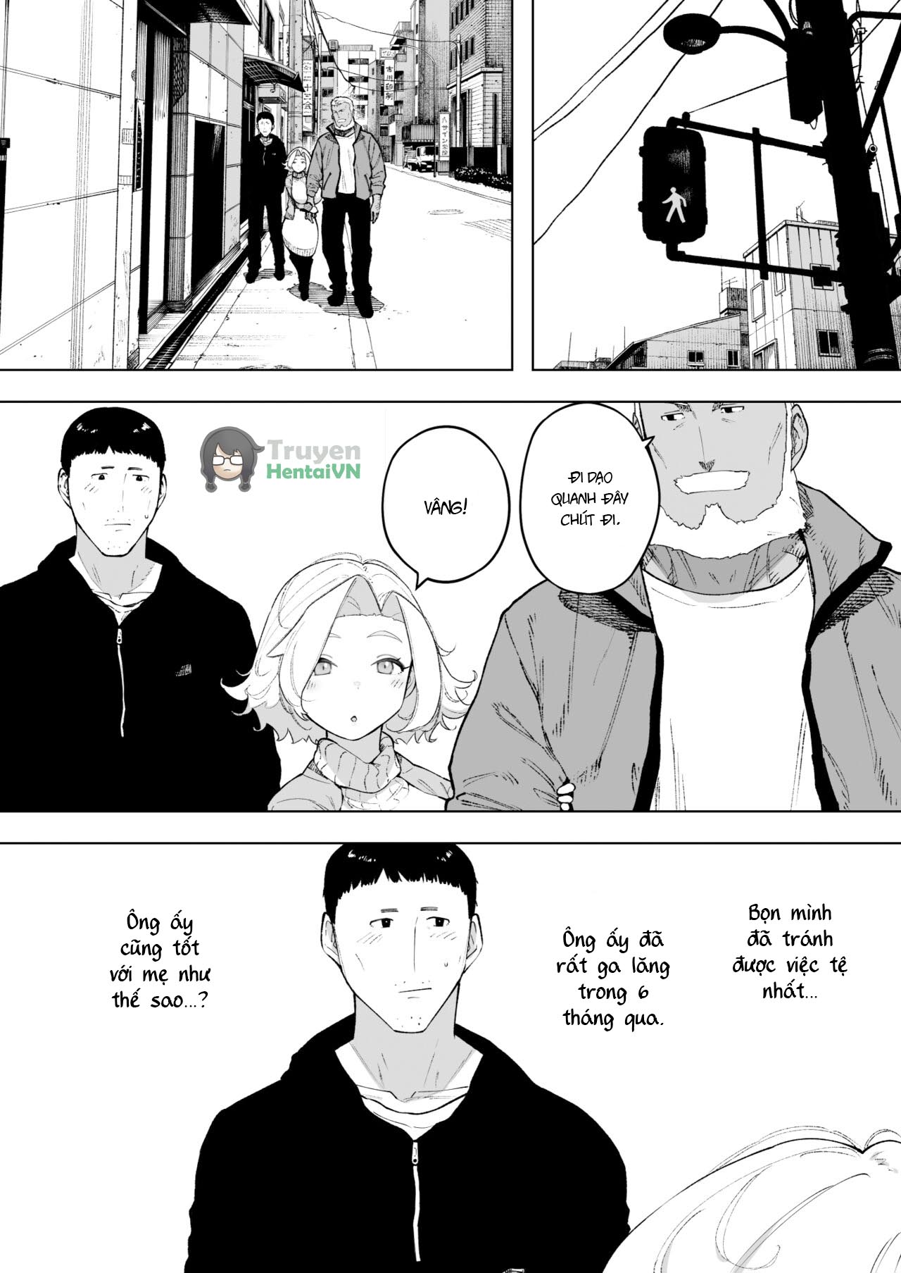 Đọc truyện hentai Bố chồng cùng con cụp ngon nghẻ - oneshot