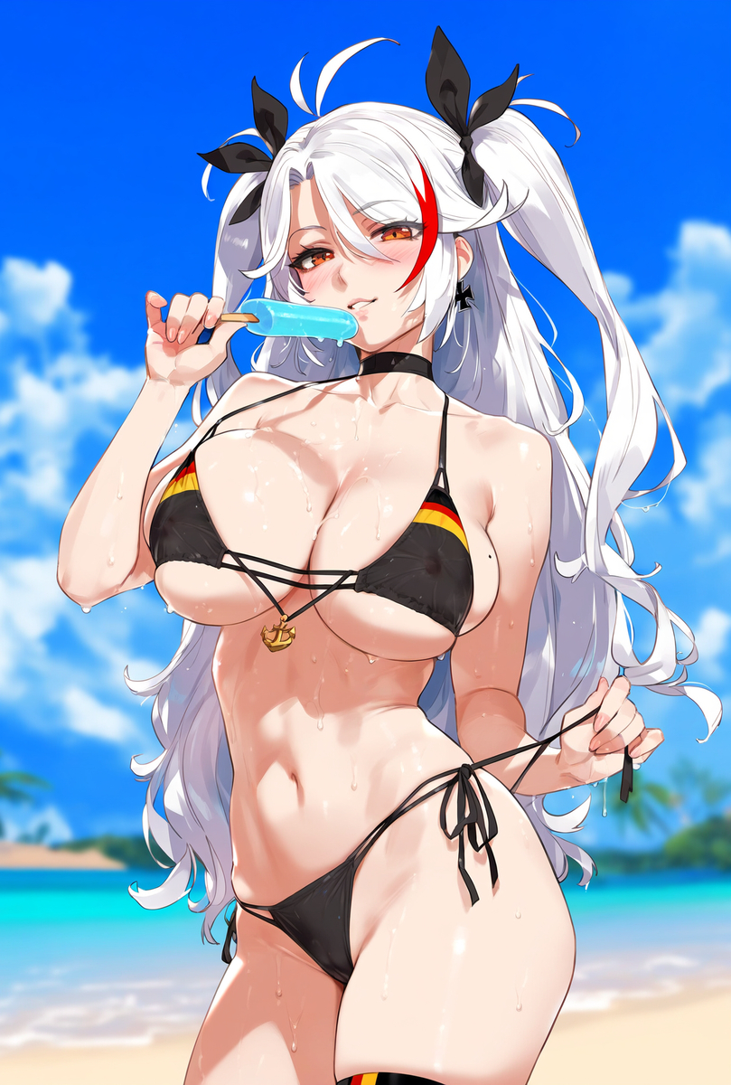 Đọc truyện hentai Tuyển tập Albums Art hentai - Chap 170 - One day in the beach with Eugen