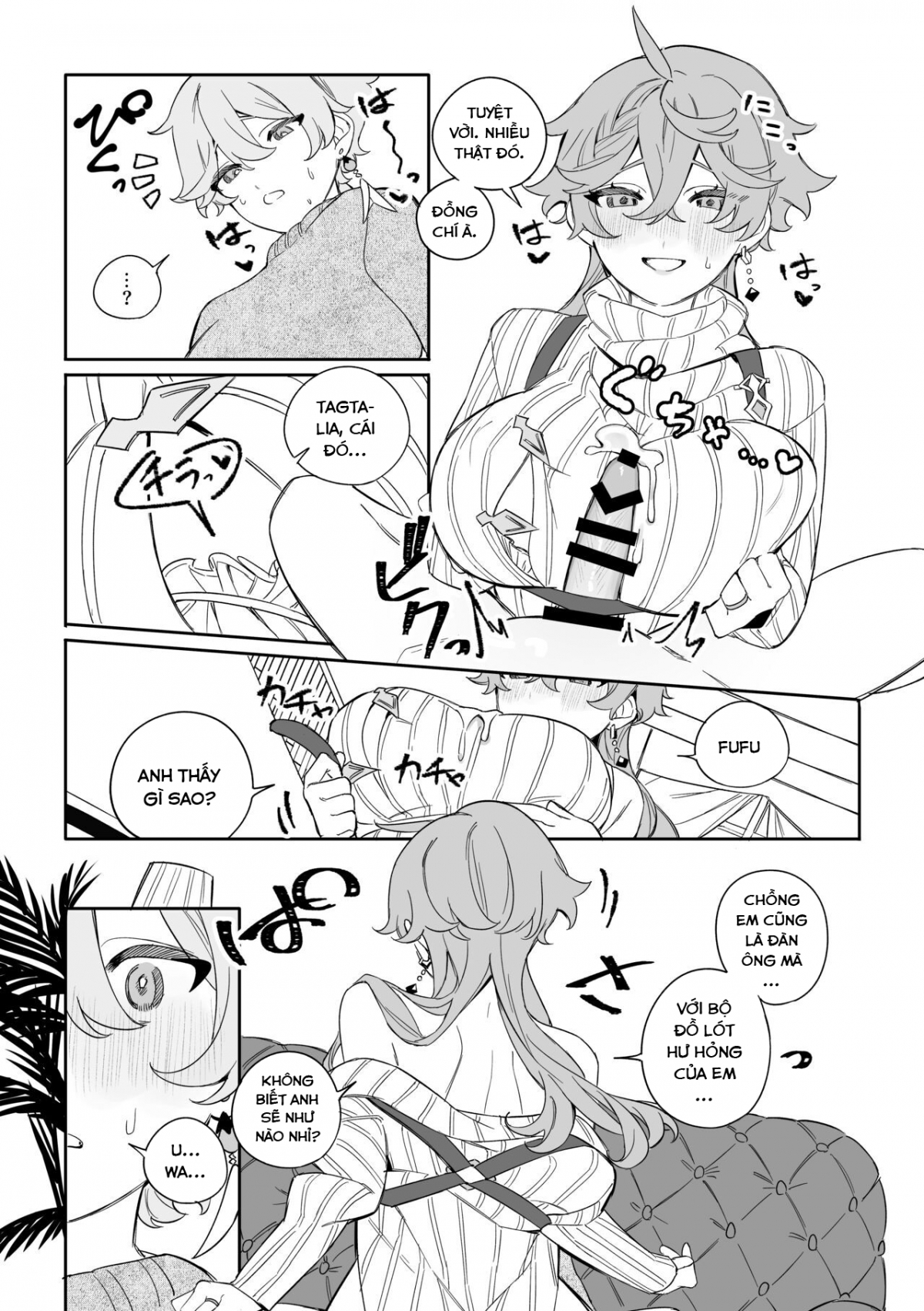 Đọc truyện hentai Kì nghỉ đông ngọt ngào (Genshin Impact) - Oneshot