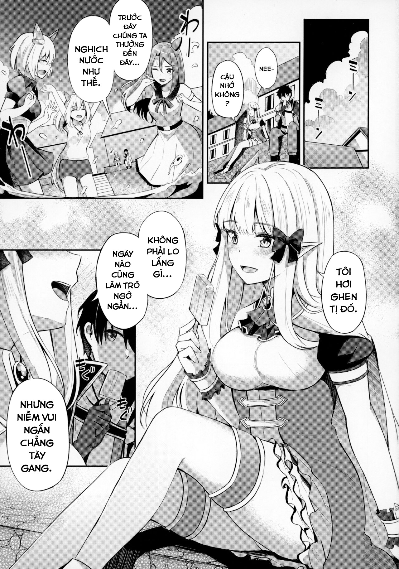 Đọc truyện hentai Ăn kem cùng cô công chúa dâm đãng - Oneshot