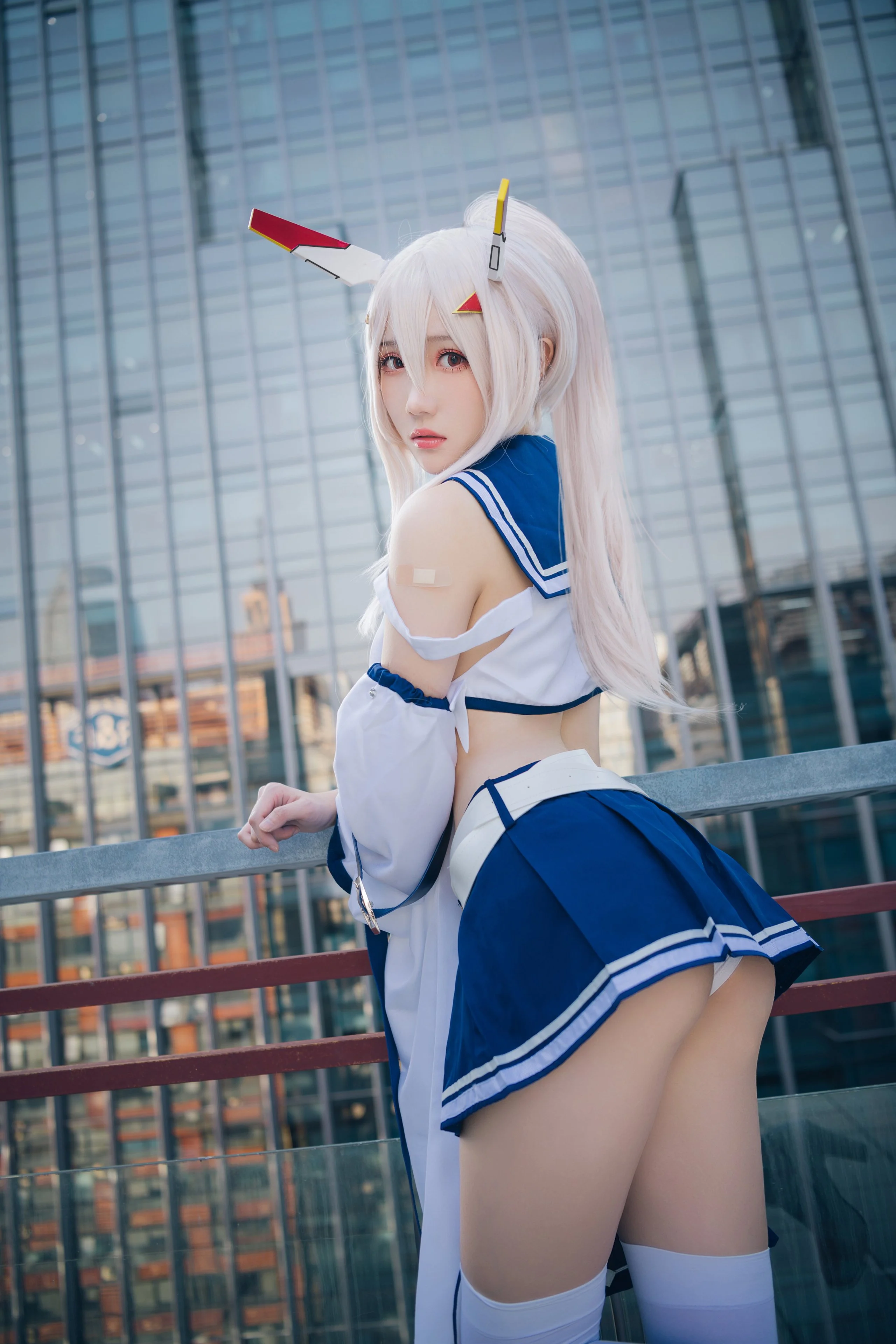 Đọc truyện hentai Tuyển tập Albums siêu phẩm Cosplay - Chap 665 - Guashi Sauce - Ayanami (Azur Lane)