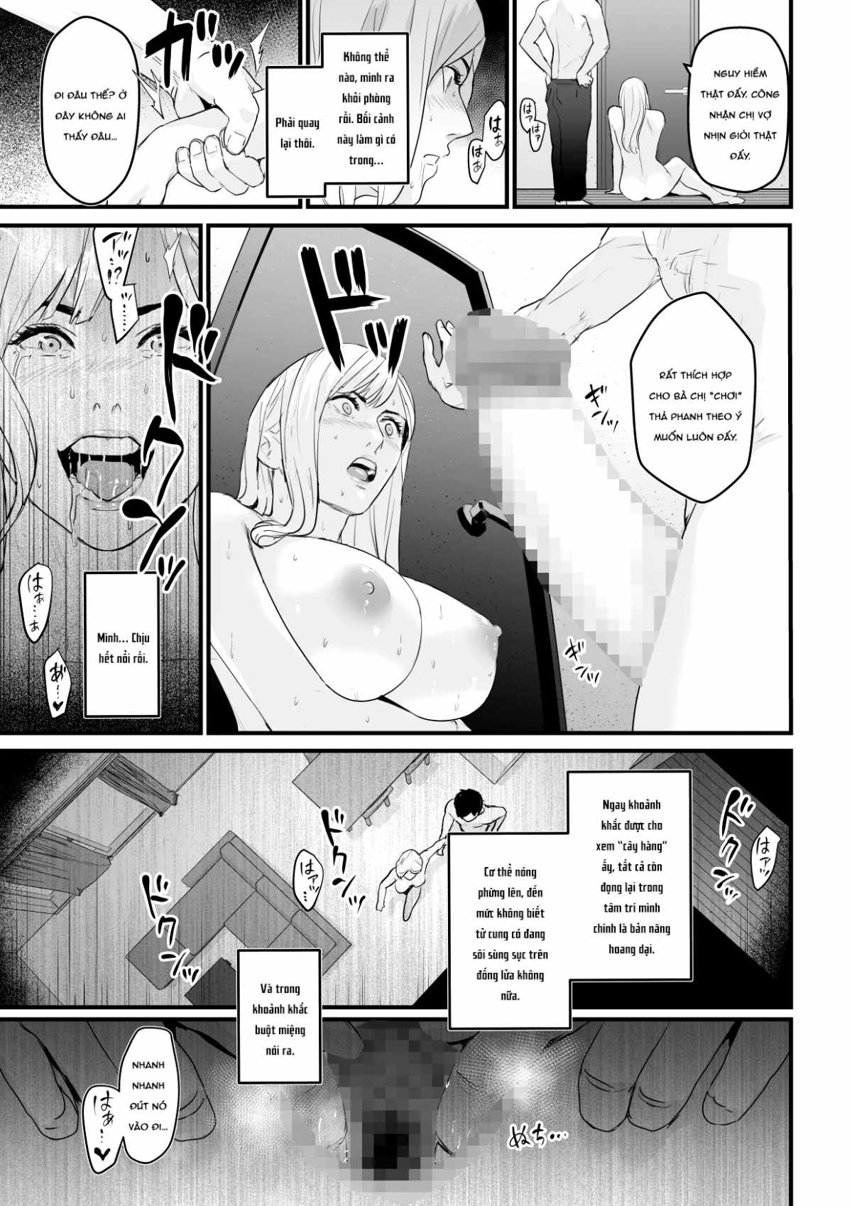 Đọc truyện hentai Charisma AV Joyuu (23-sai) o Intai Tekkai suru made Ikasemakuru - Chap 1 (Nửa sau)