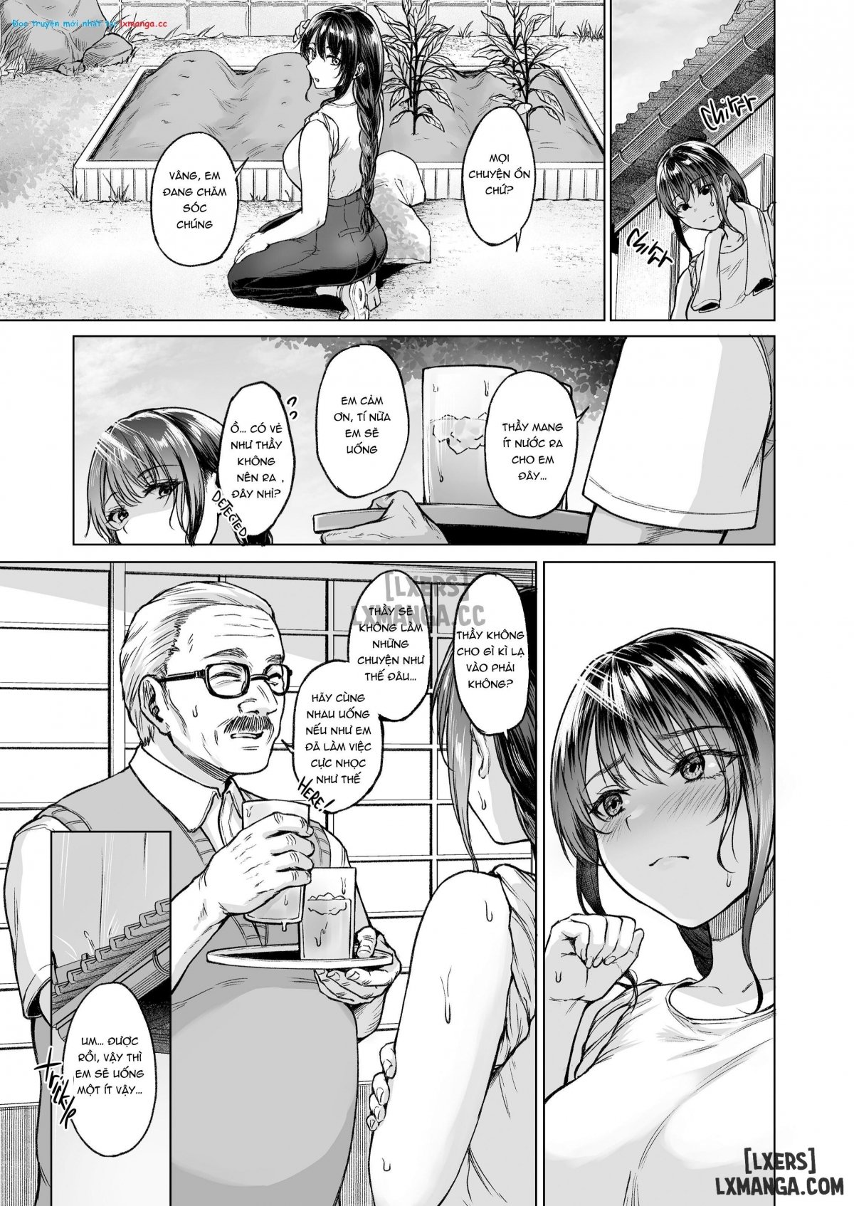 Đọc truyện hentai Natsu Inaka Kaerino no Otetsudai - Oneshot
