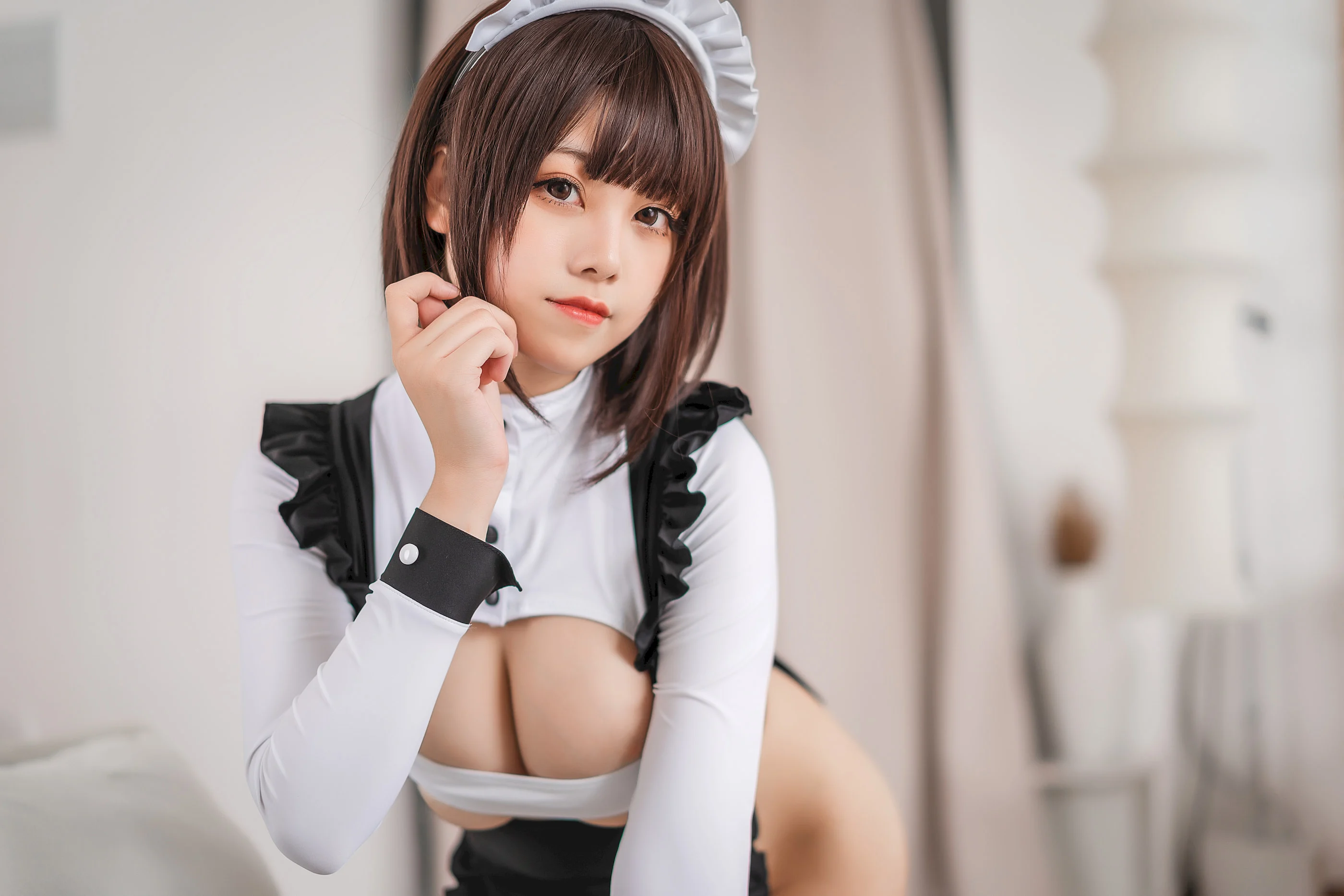 Đọc truyện hentai Tuyển tập Albums siêu phẩm Cosplay - Chap 479 - Honey Cat Fur - High Fork Maid