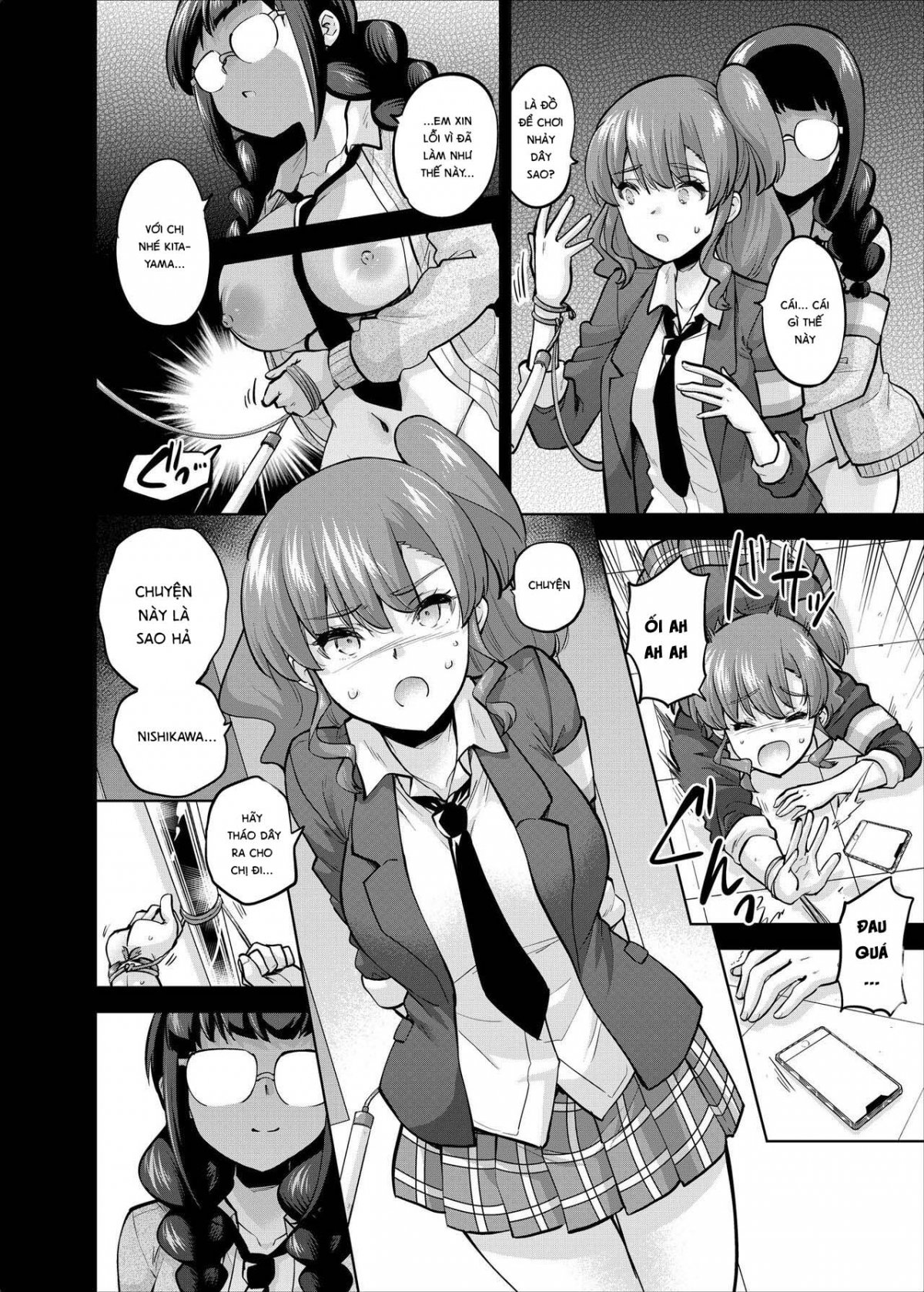 Đọc truyện hentai Câu chuyện về việc quay và chia sẻ video của một nhân viên hội học sinh 4 - Oneshot