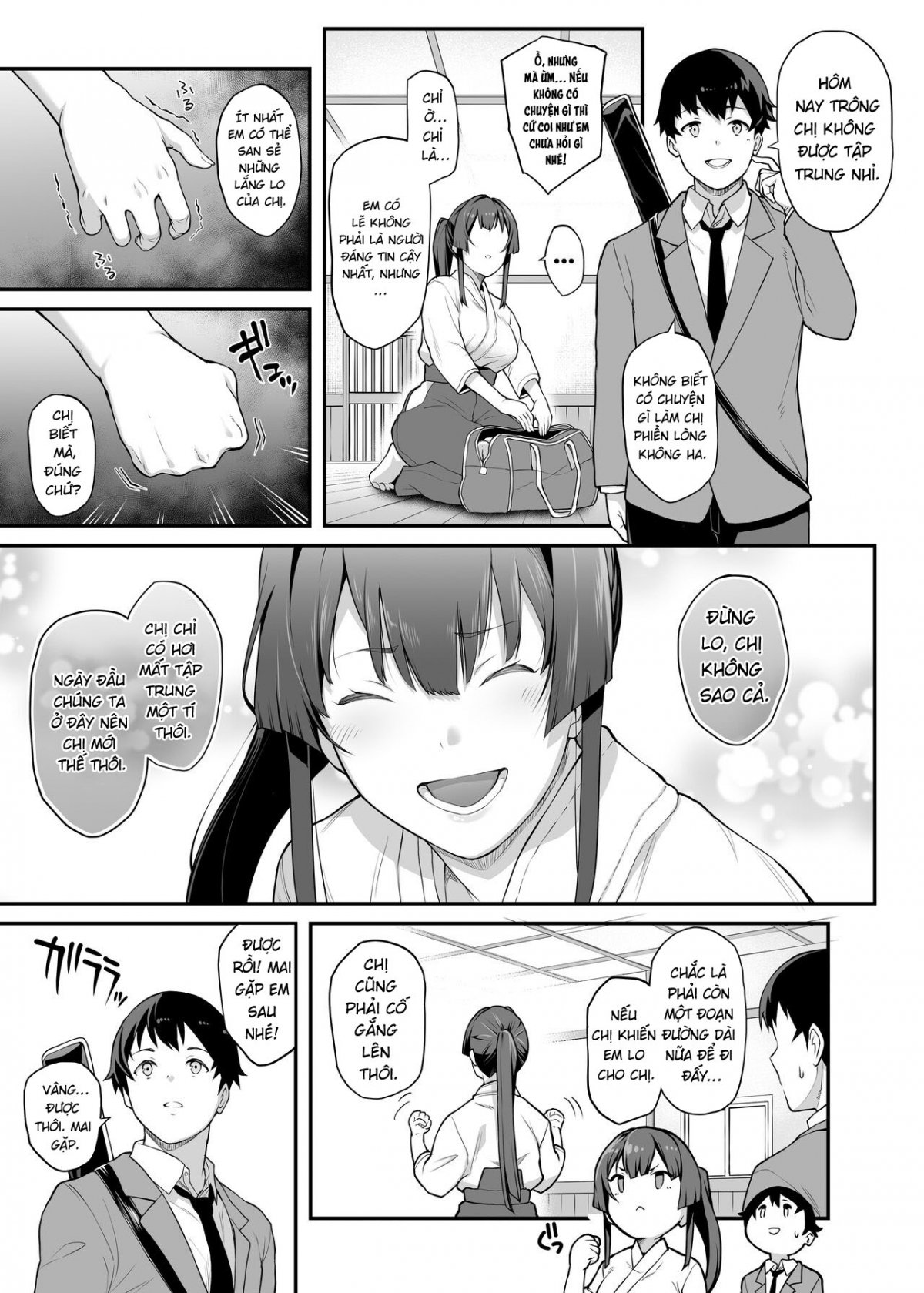 Đọc truyện hentai Kendoubu Shushou de Osananajimi no Bijin de Tsuyoi Boku no Kanojo ga, Charao ni Assari Otosareru Wake ga Nai - Oneshot