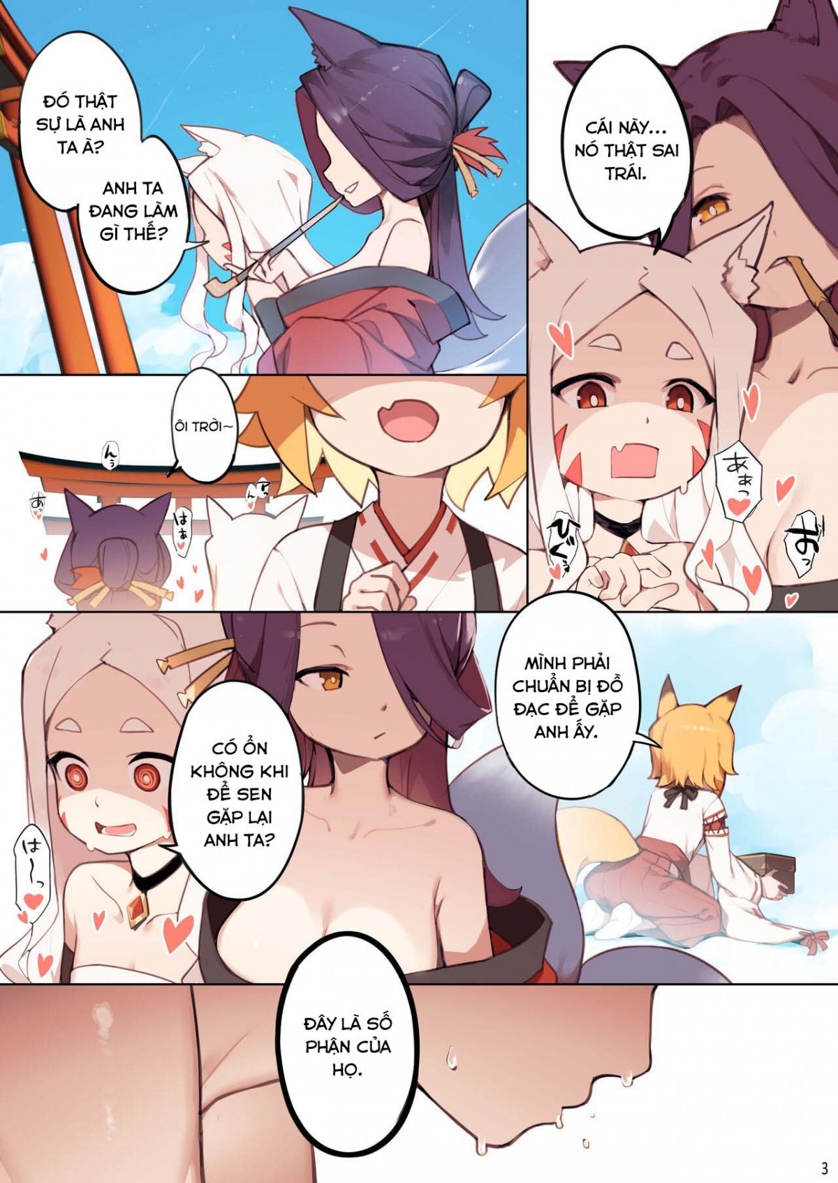 Đọc truyện hentai Hứa với cáo nhỏ - Oneshot (fix)
