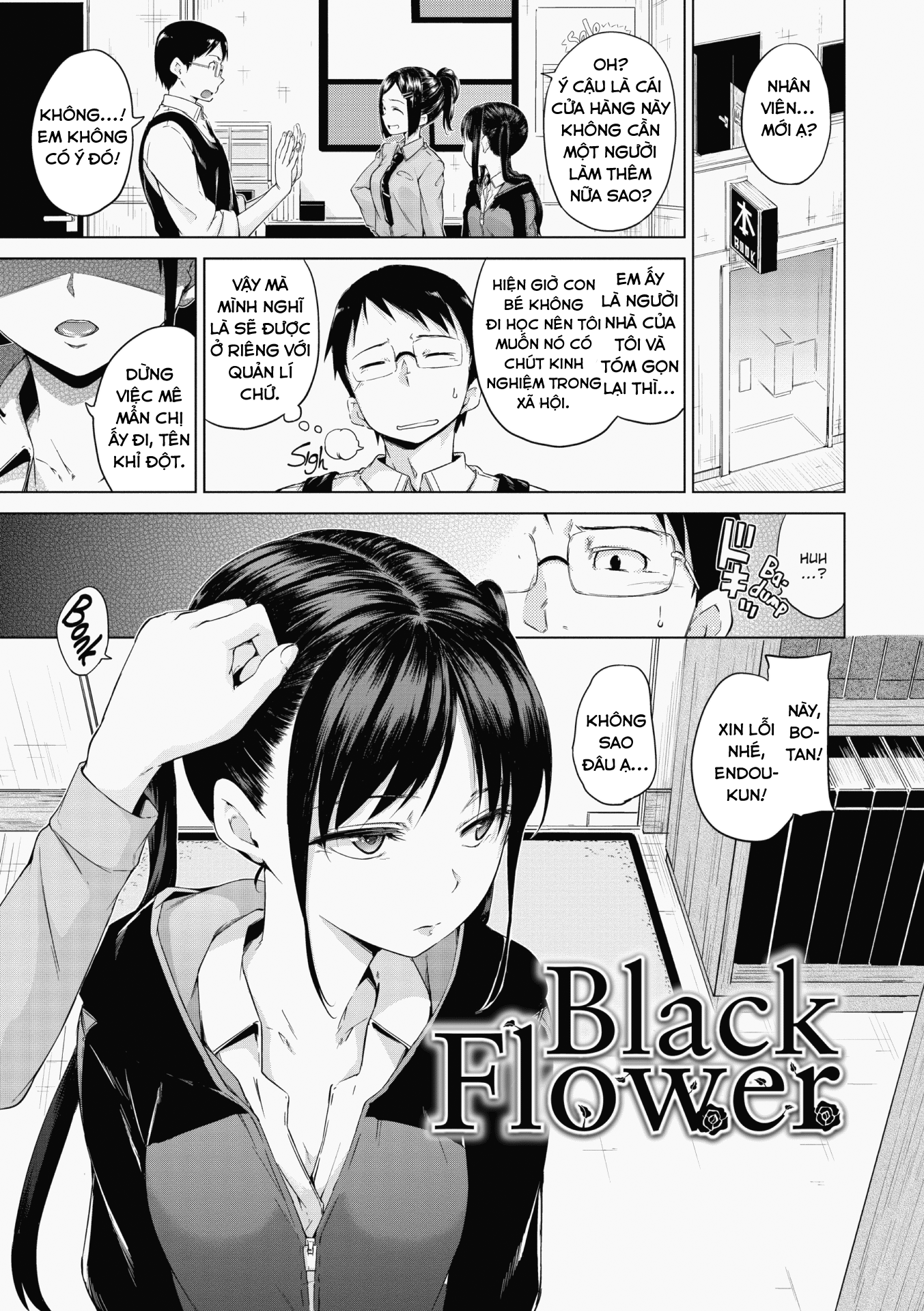 Đọc truyện hentai Bông hoa đen - Oneshot