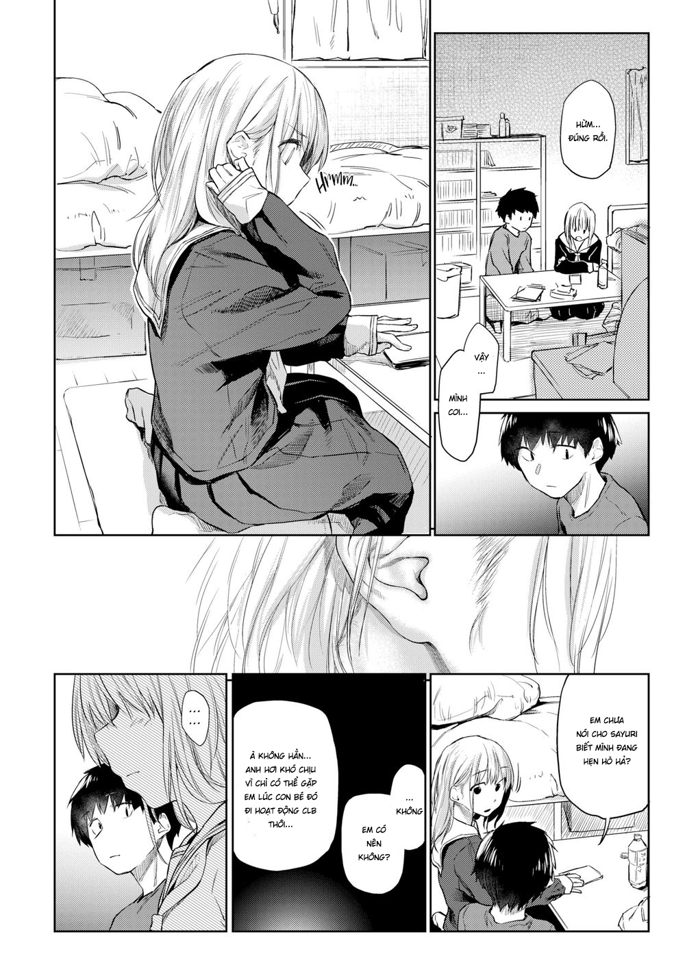 Đọc truyện hentai Không Ai Biết Chúng Tôi Đang Hẹn Hò - Oneshot