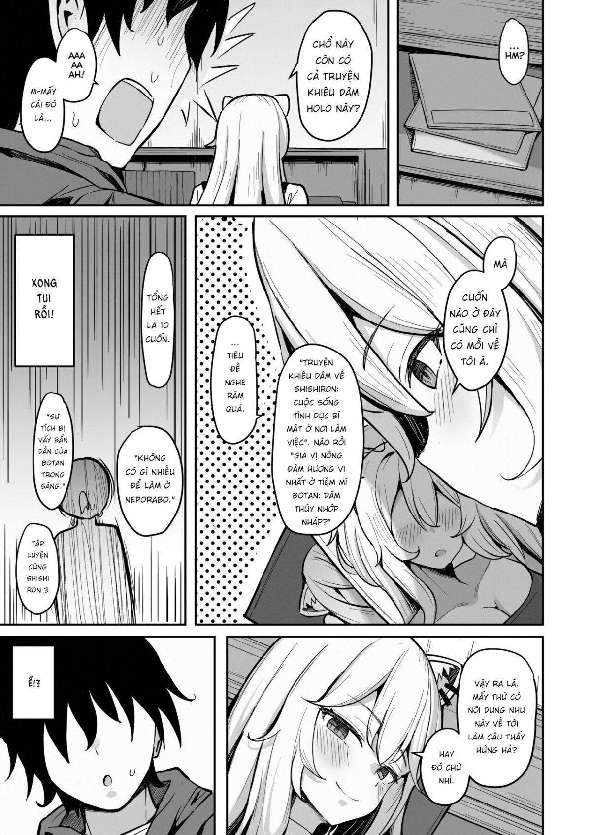 Đọc truyện hentai MenheLion ~Sappari Tori Paitan Base~ (Shishiro Botan) - Oneshot