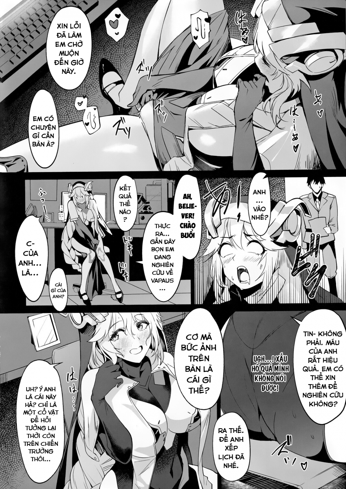 Đọc truyện hentai Cuộc hẹn với chỉ huy: Rapunzel Episode (Goddess of Victory:NIKKE) - Oneshot