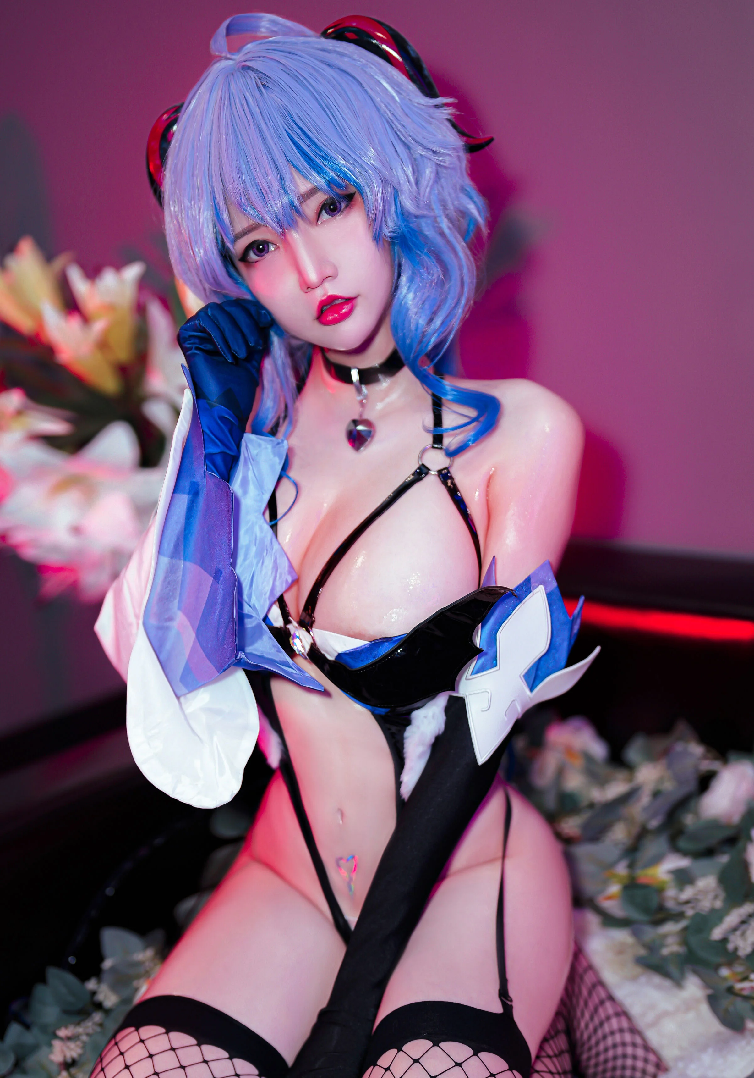 Đọc truyện hentai Tuyển tập Albums siêu phẩm Cosplay - Chap 185 - Potato Godzilla - Devil Ganyu