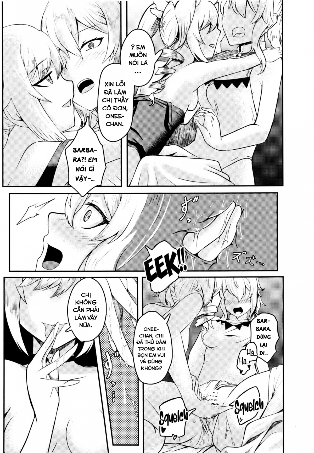 Đọc truyện hentai Chị chị em em. (Genshin Impact) - Oneshot