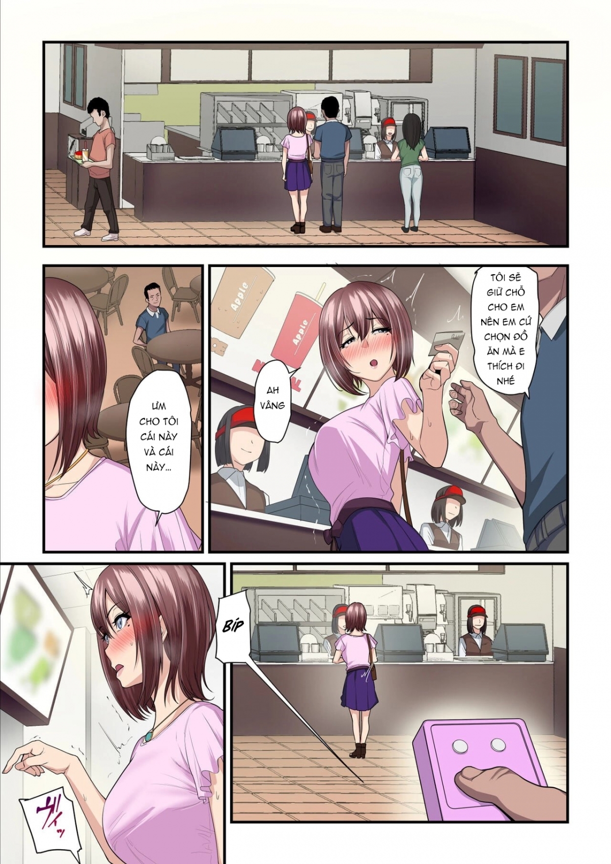 Đọc truyện hentai Kaede-chan và Bố đường - Chap 1
