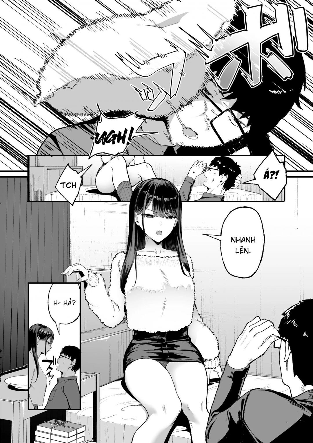 Đọc truyện hentai Cô bạn Gyuru cho phép tôi nghịch lồn - Chap 2