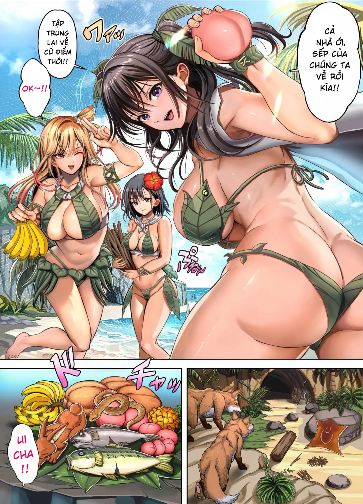 Đọc truyện hentai Mujintou Sounans Harem - Phần manga