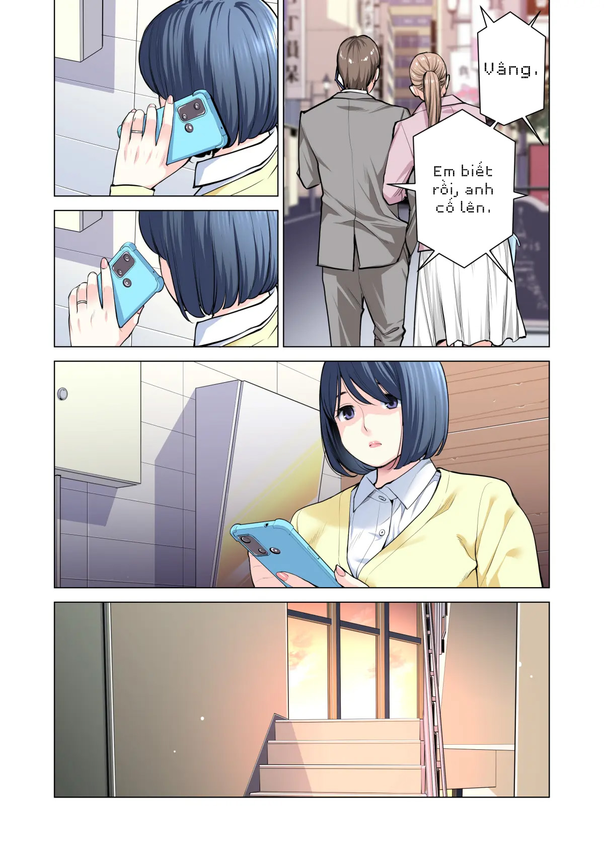 Đọc truyện hentai Bà chị có chồng ở tổ dân phố rất gợi tình 3: Bữa ăn của người có chồng - Oneshot