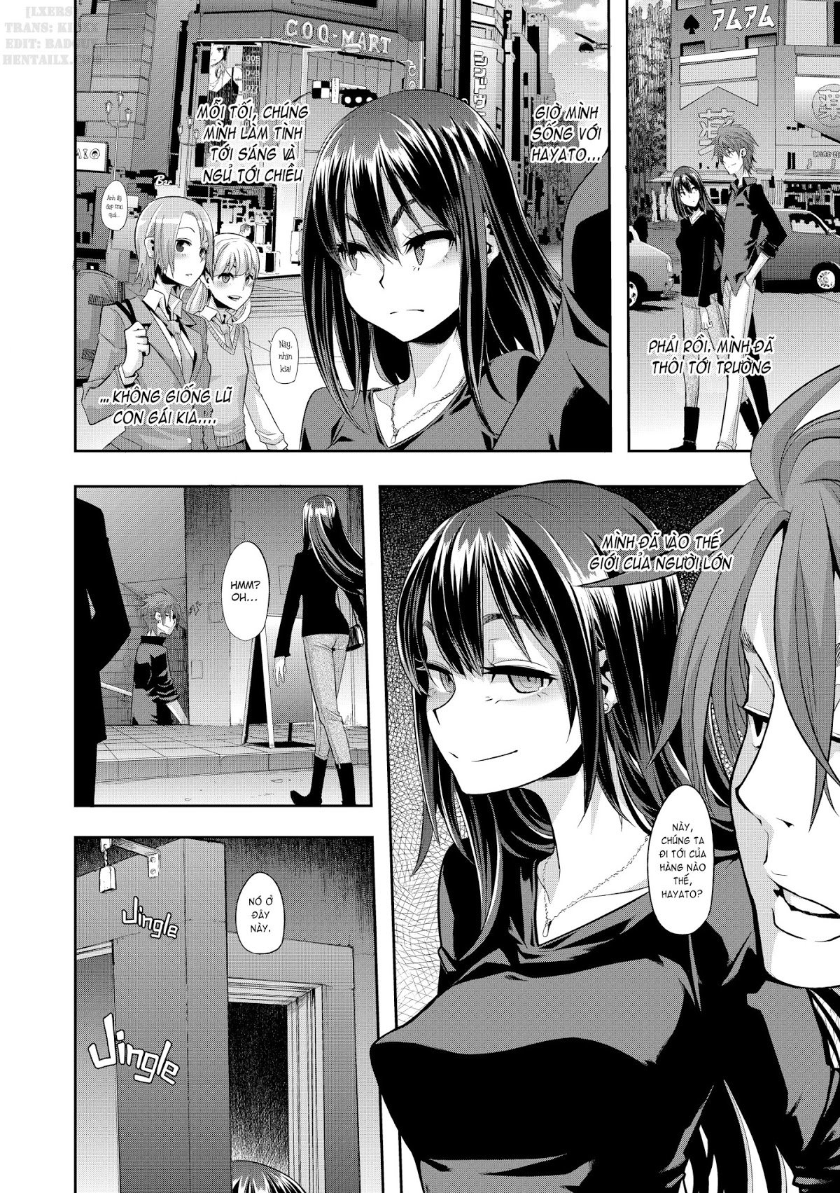 Đọc truyện hentai Cô nữ sinh và lần đầu biết sướng - Chap 4