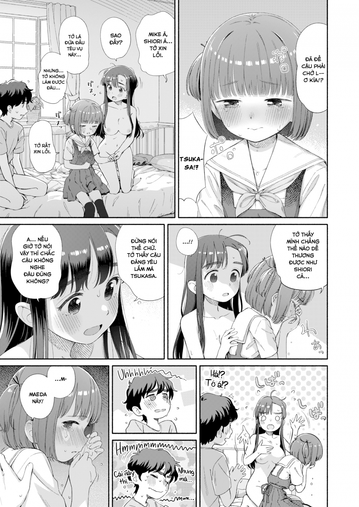 Đọc truyện hentai Hội học sinh thất tình - Chương 1: Tình yêu không thành của Hội trưởng Yumiya Shiori