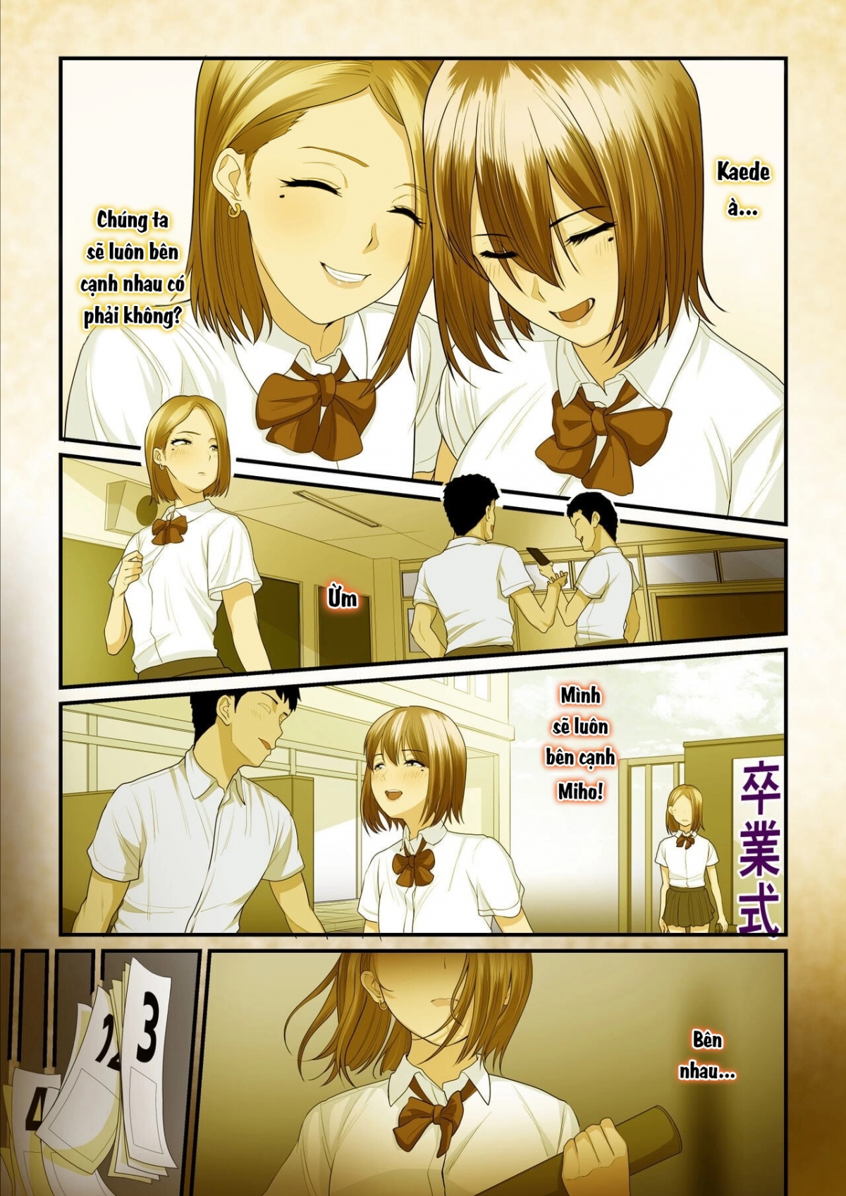 Đọc truyện hentai Kaede-chan và Bố đường - Chap 1