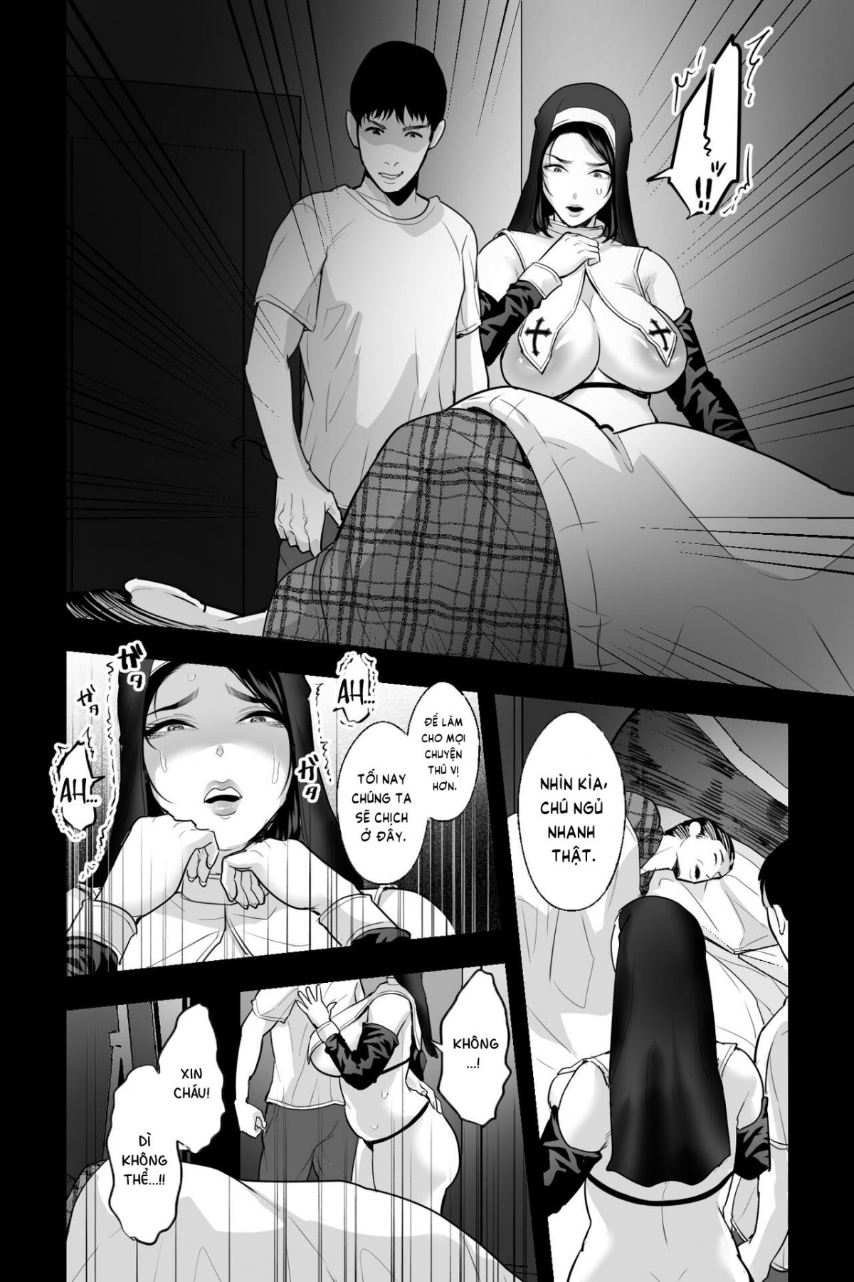 Đọc truyện hentai Bí mật của dì giáo viên về đứa trẻ khiêu dâm ngực lớn - Oneshot.