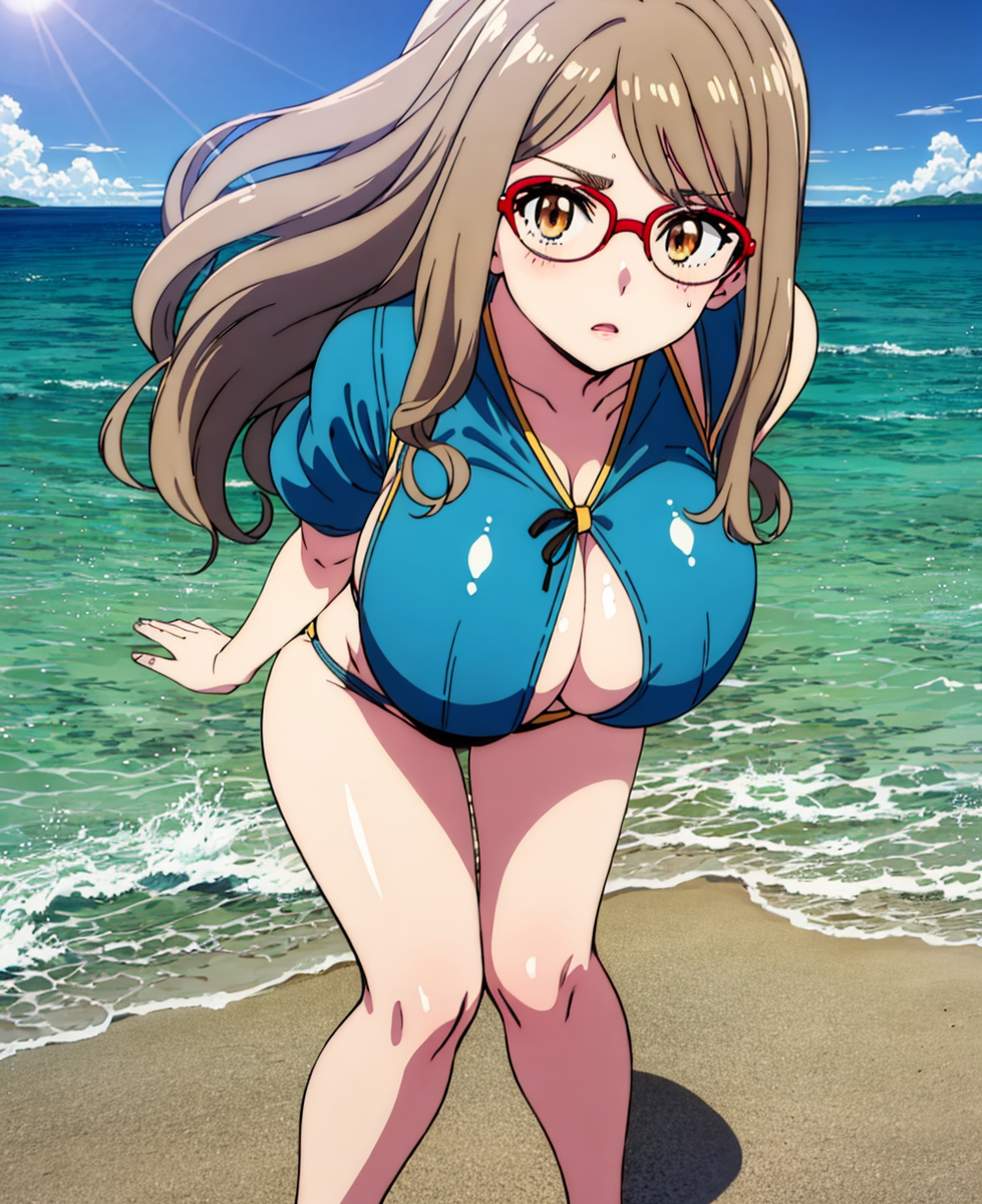 Đọc truyện hentai Tuyển tập Albums Art hentai - Chap 238 - Big Tits Bikini Mizuki