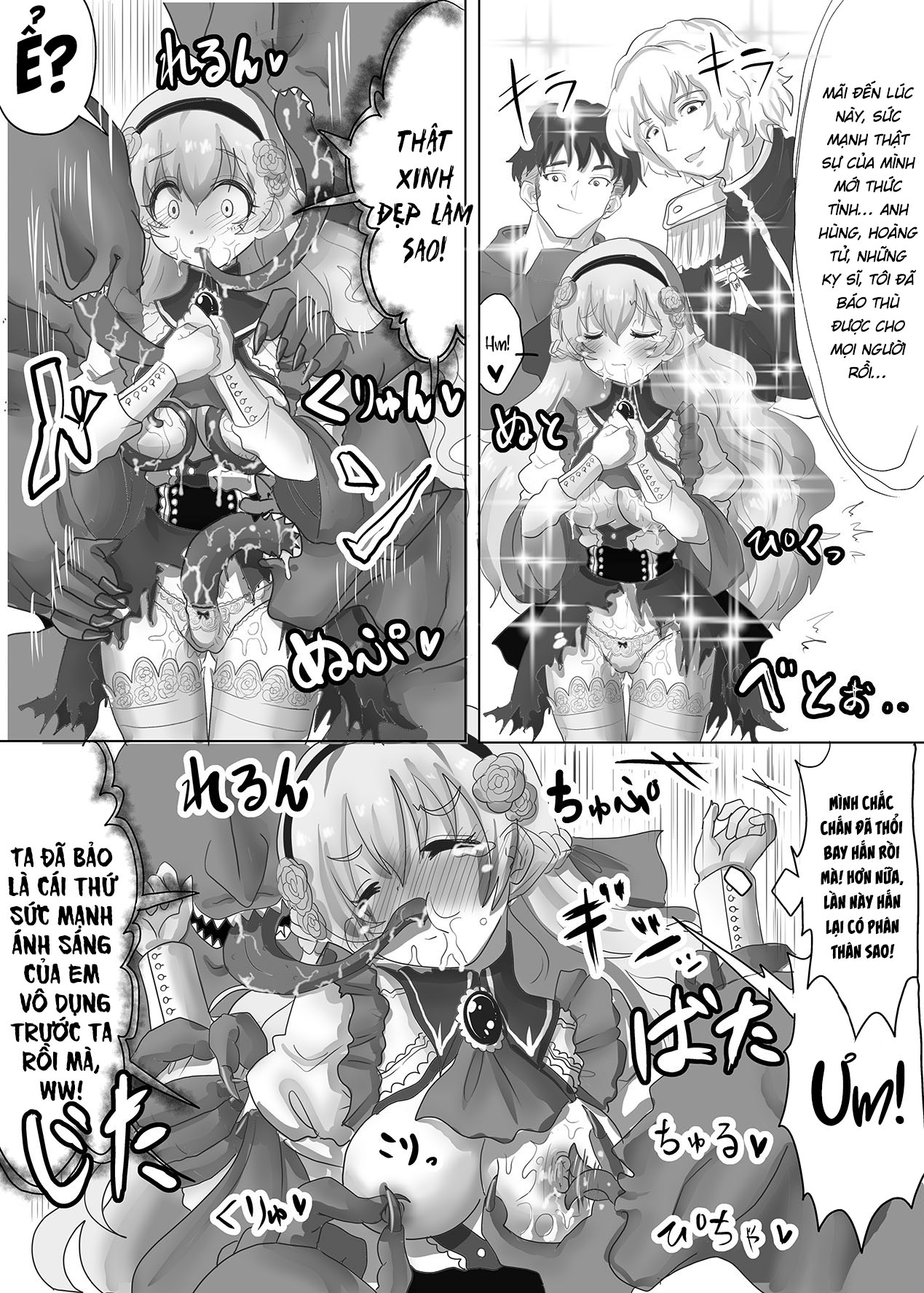 Đọc truyện hentai Thánh nữ chuyển sinh bị Ma vương tà ác hiếp dâm rồi bị ép trở thành cô dâu đẻ con cho hắn - Oneshot nứng