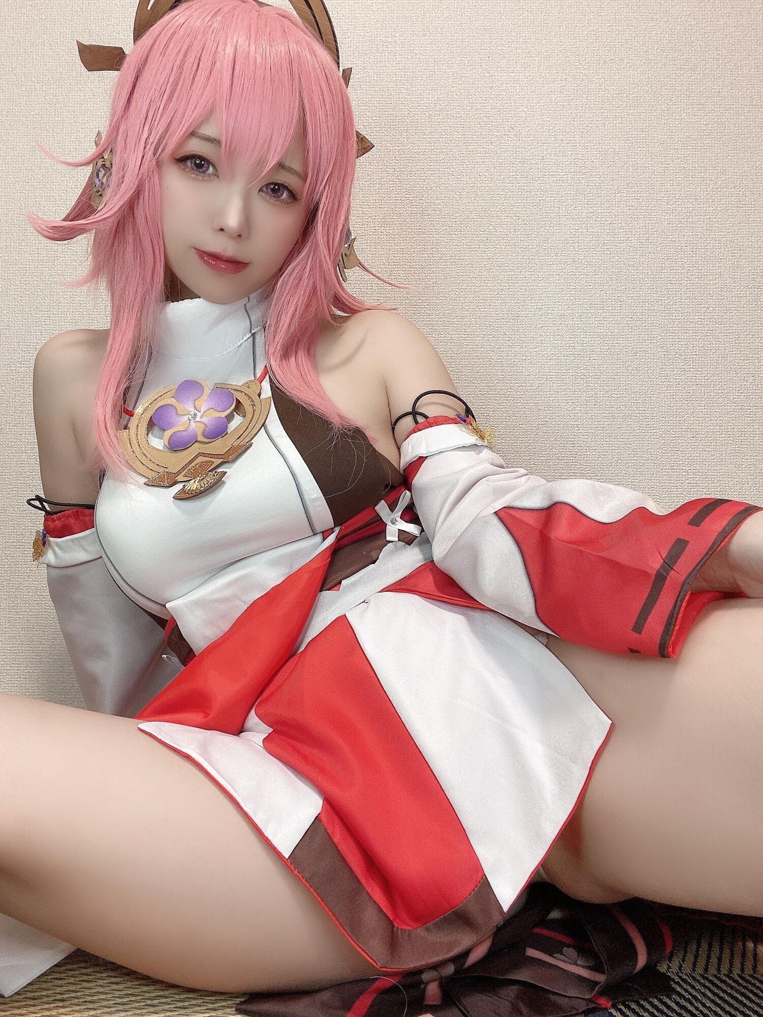 Đọc truyện hentai Tuyển tập Albums siêu phẩm Cosplay - Chap 490 - Rizuna - Yae Miko Cosplay