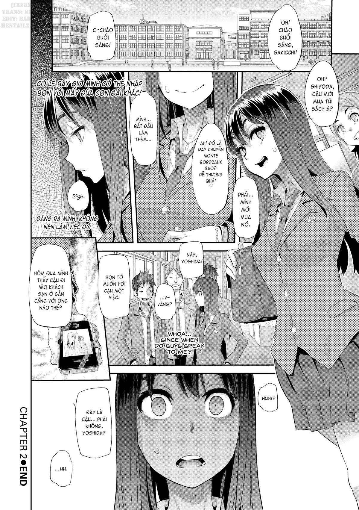 Đọc truyện hentai Cô nữ sinh và lần đầu biết sướng - Chap 2
