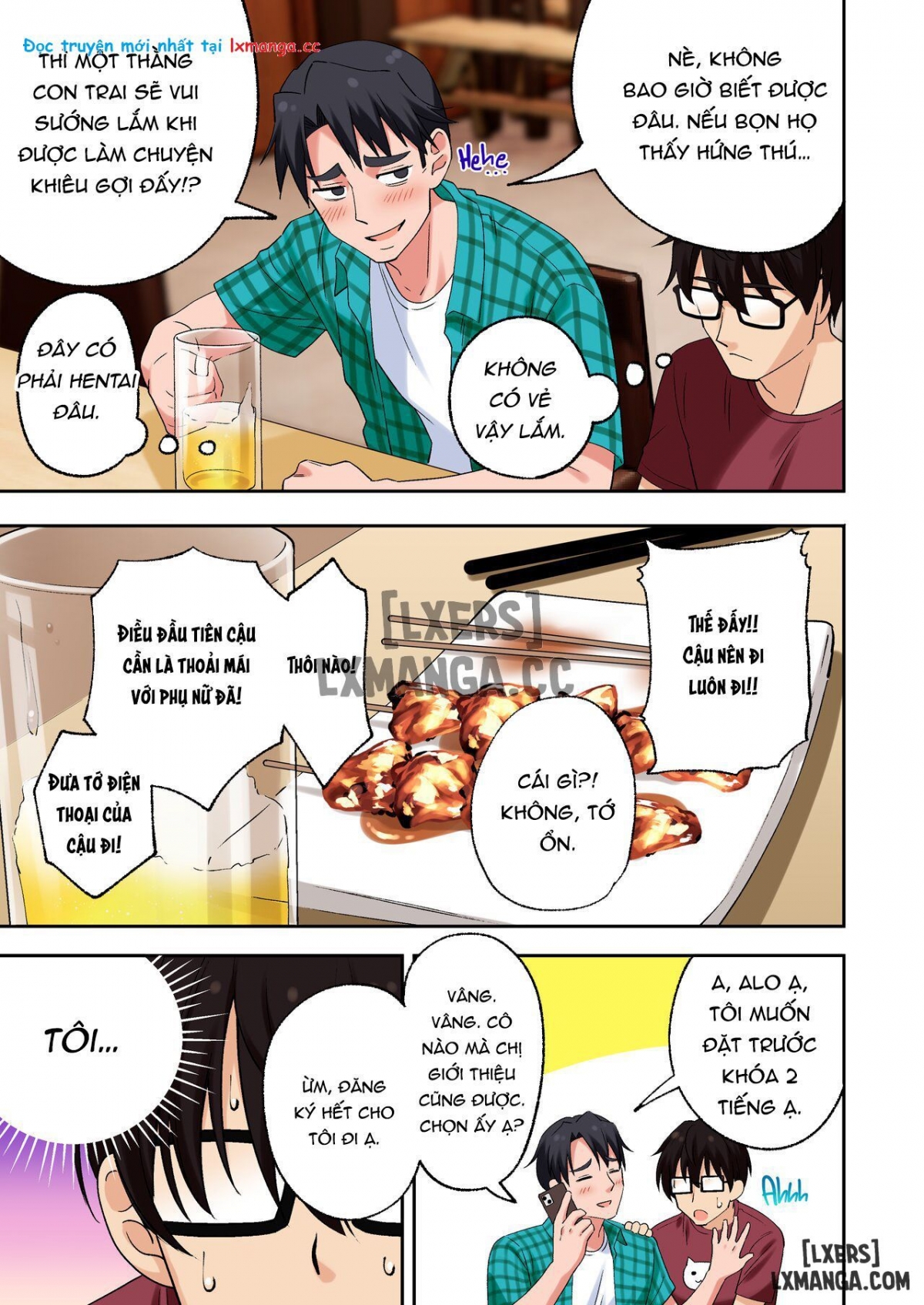 Đọc truyện hentai Happy Endings Men's Spa Chap 1